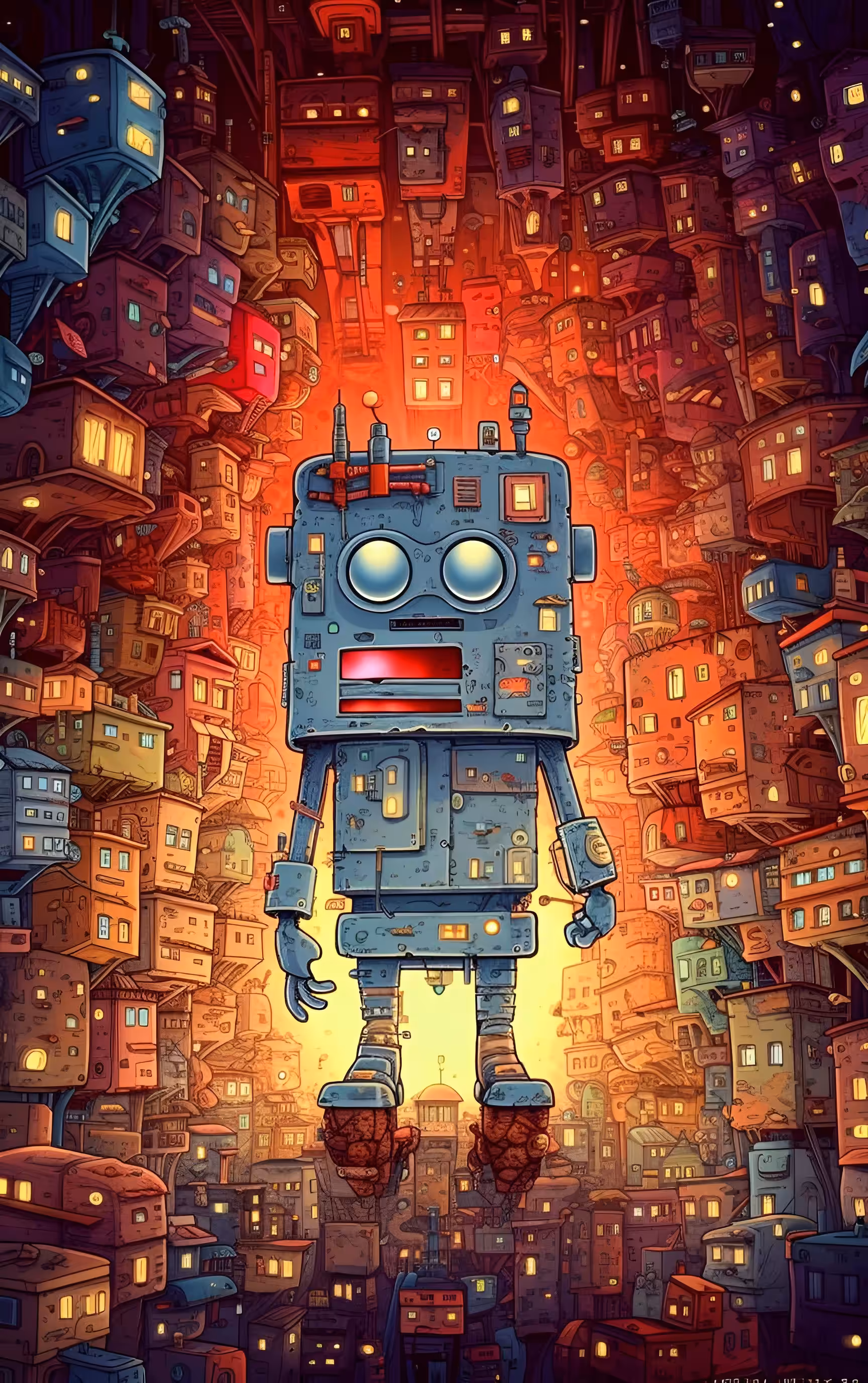the heart of the city