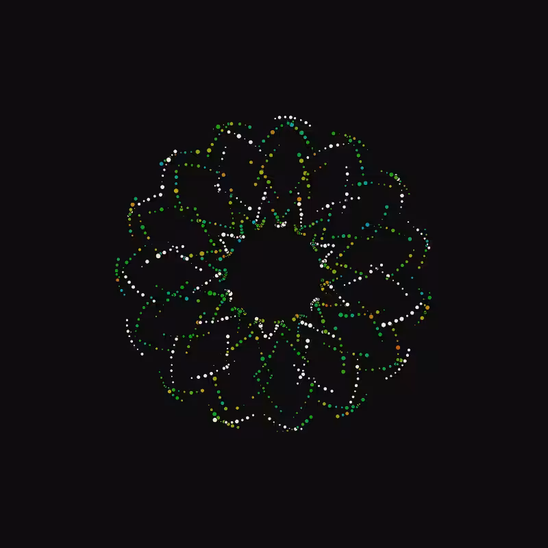 rotating particles #110