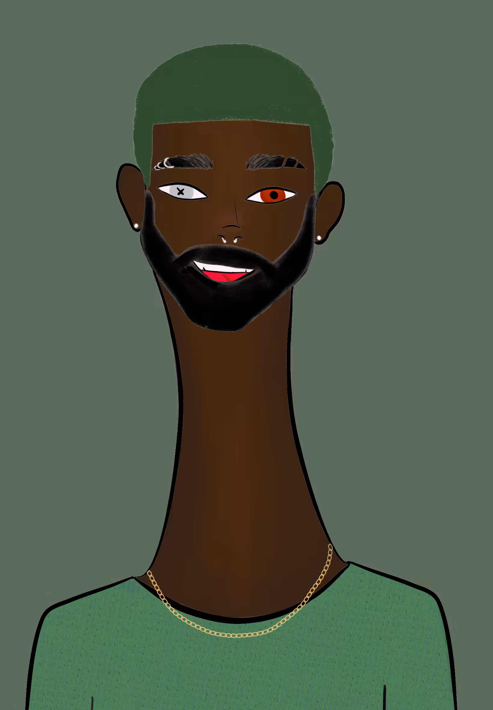 Long Neckie Fellas #1022