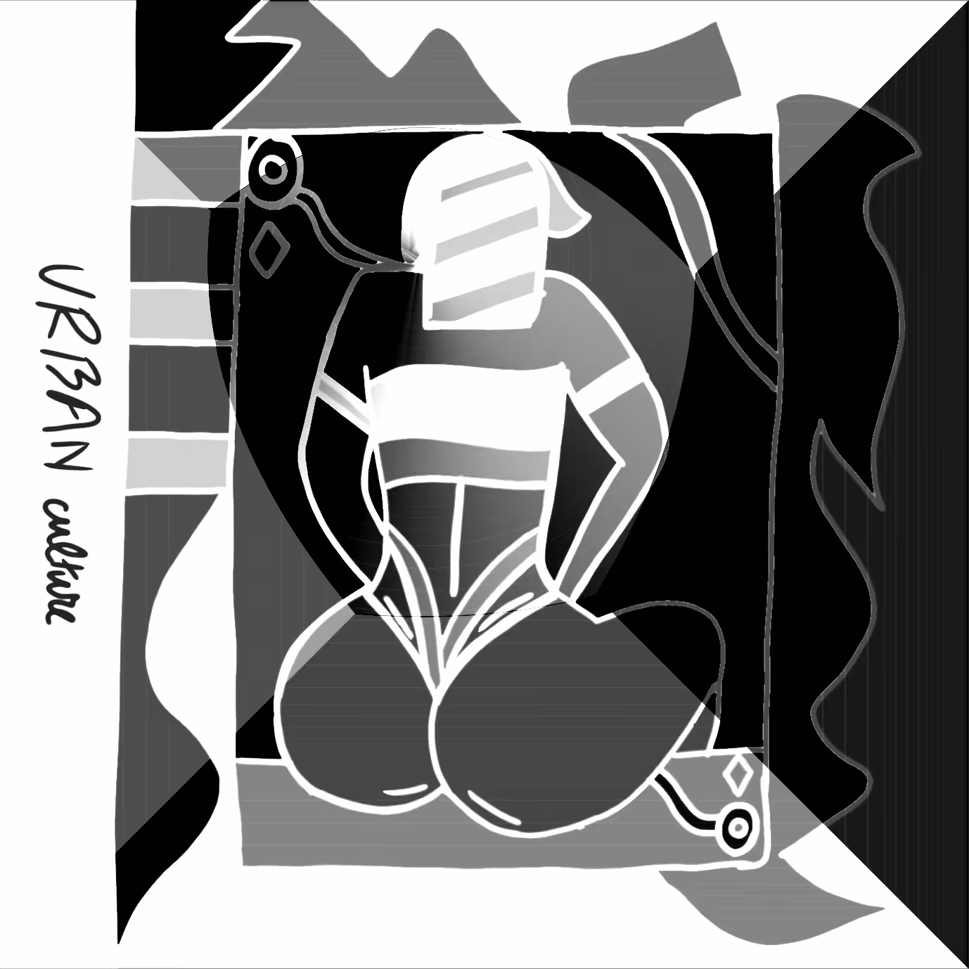 QUEEN CARD BLACK EDITION