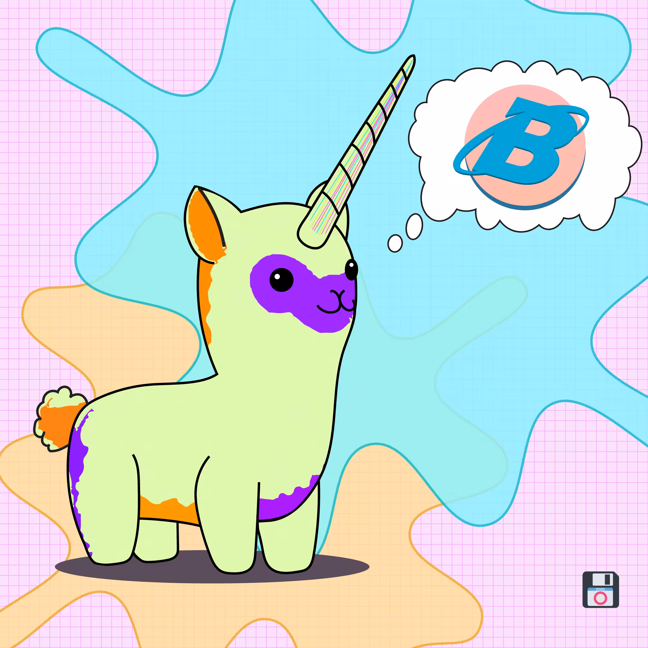 Based Cute Alpacawhal