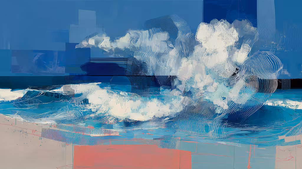 it comes in waves