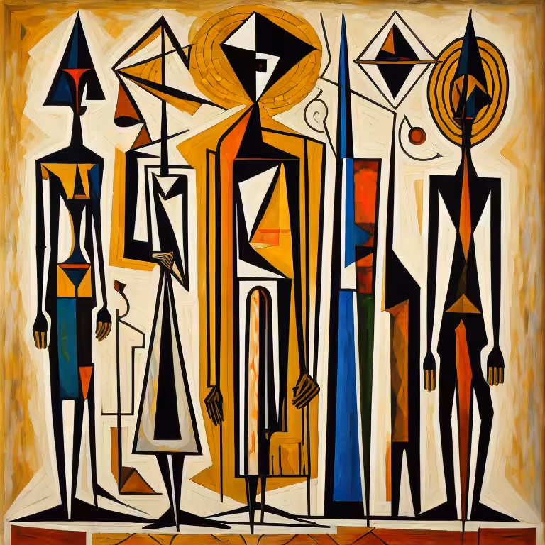  Abstract Expressionist 