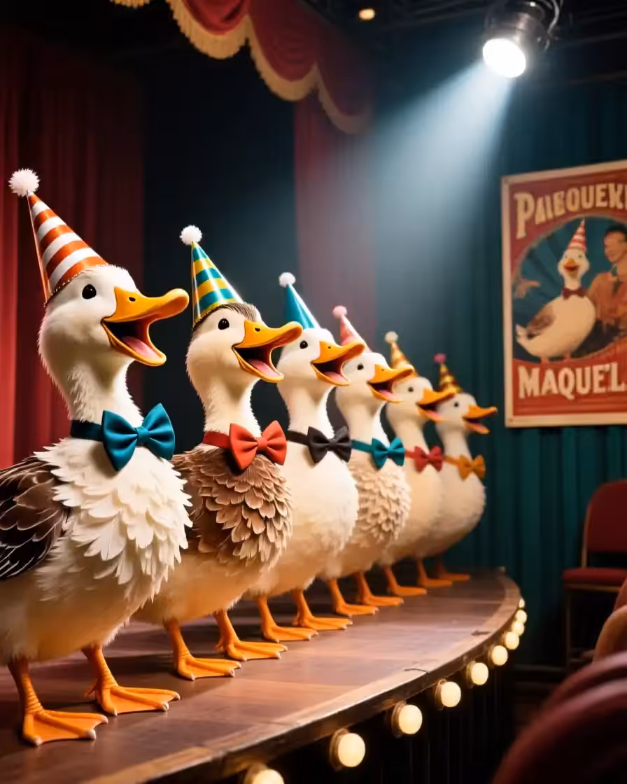 Quacking up 