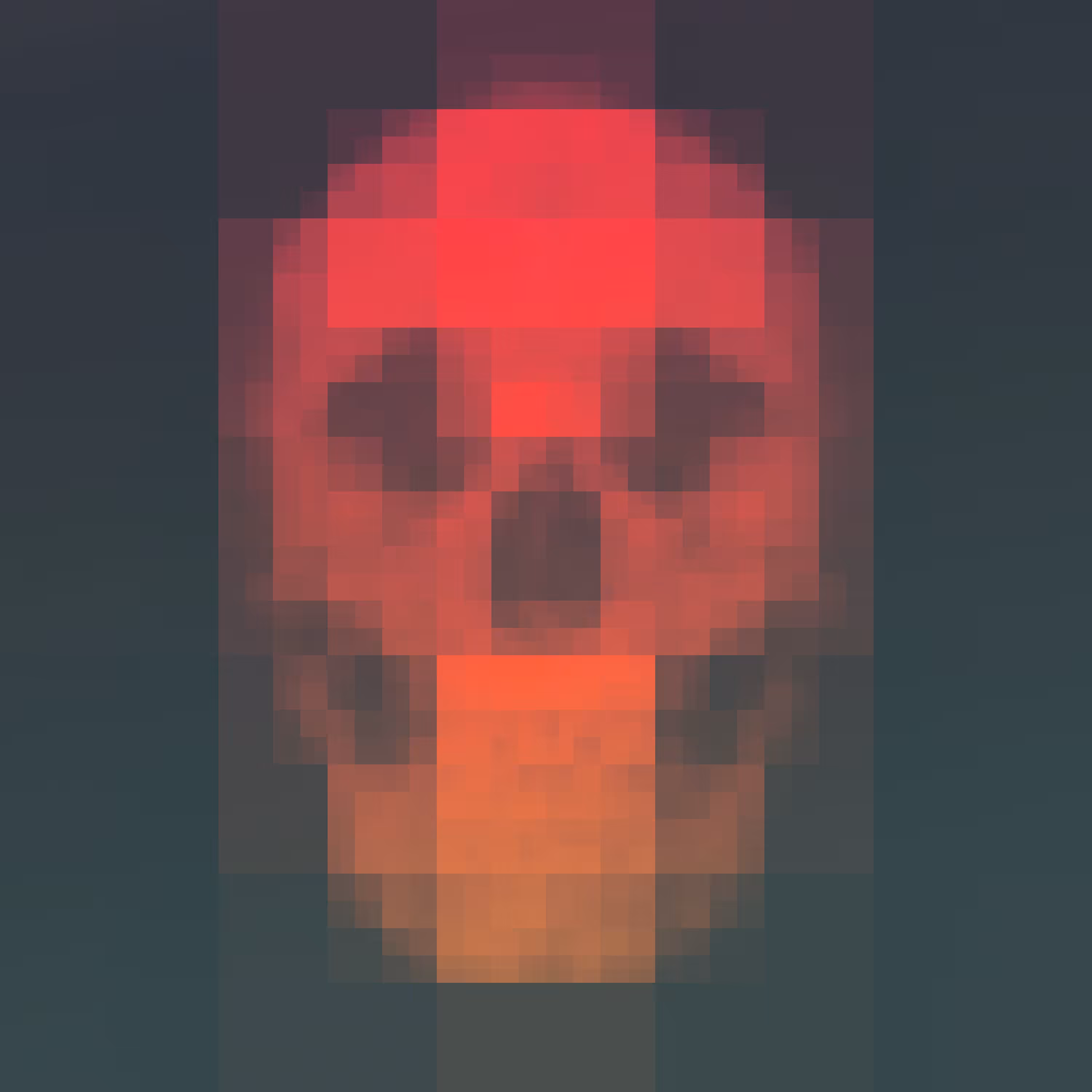 Pixel Skull Vanitas 35