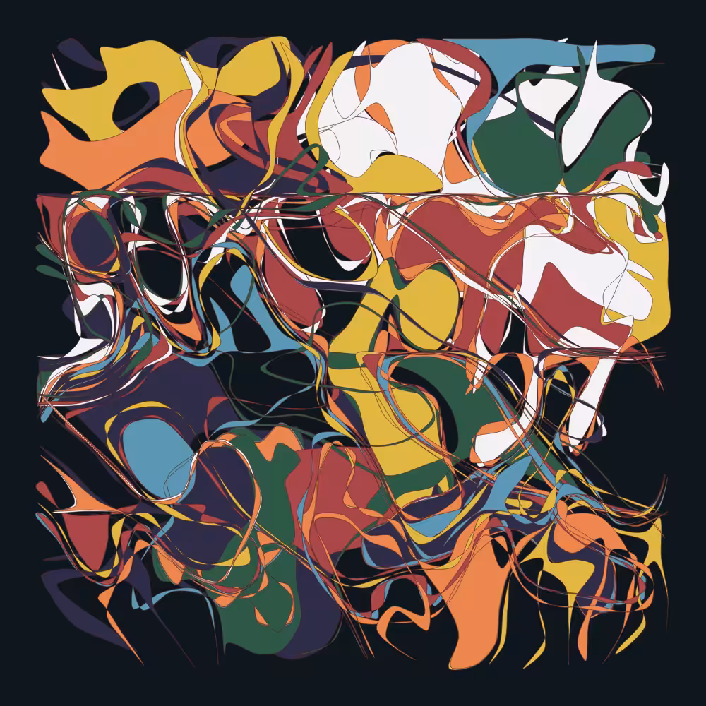Geometric colorful shapes 3 #230