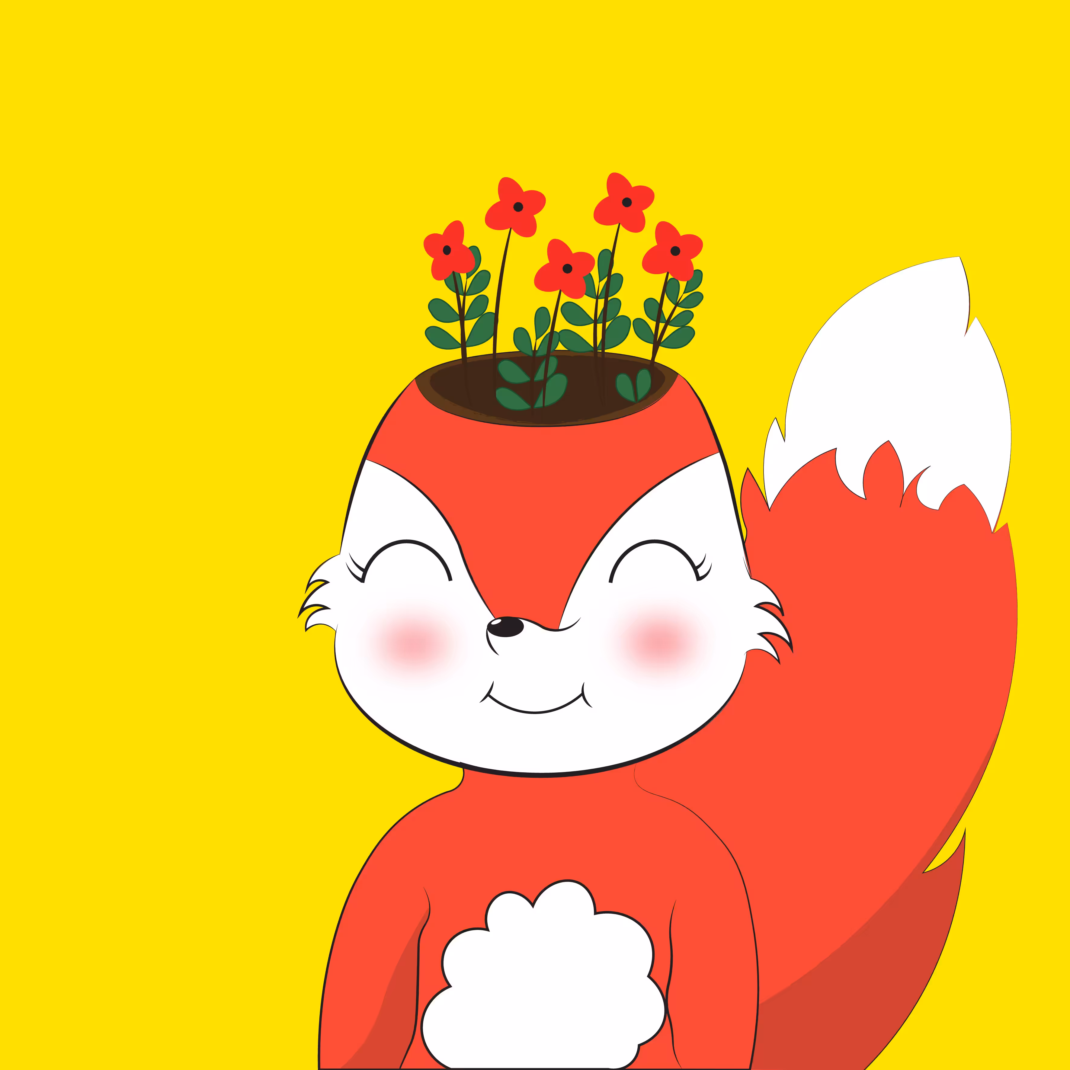 cloudy fox