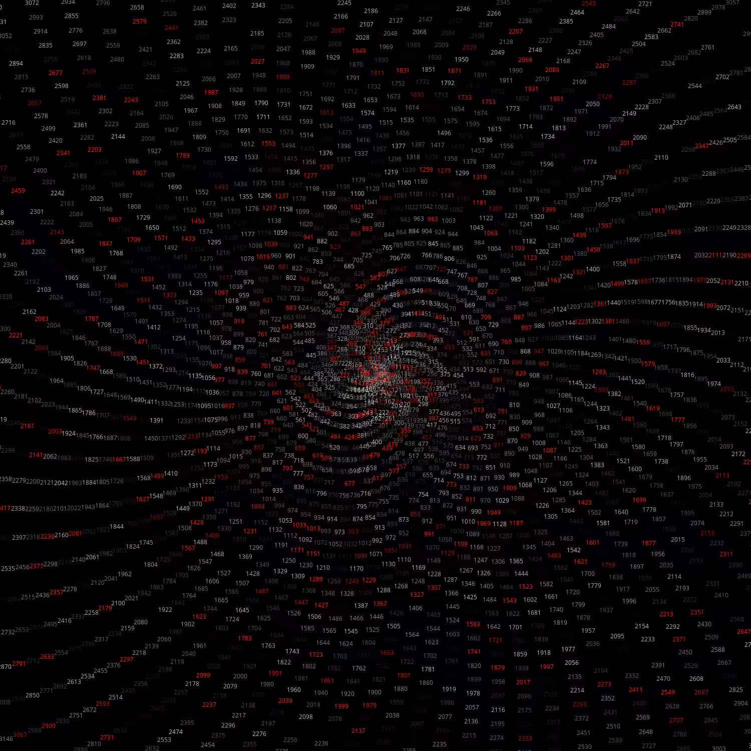 Polar Plot of Numbers #210