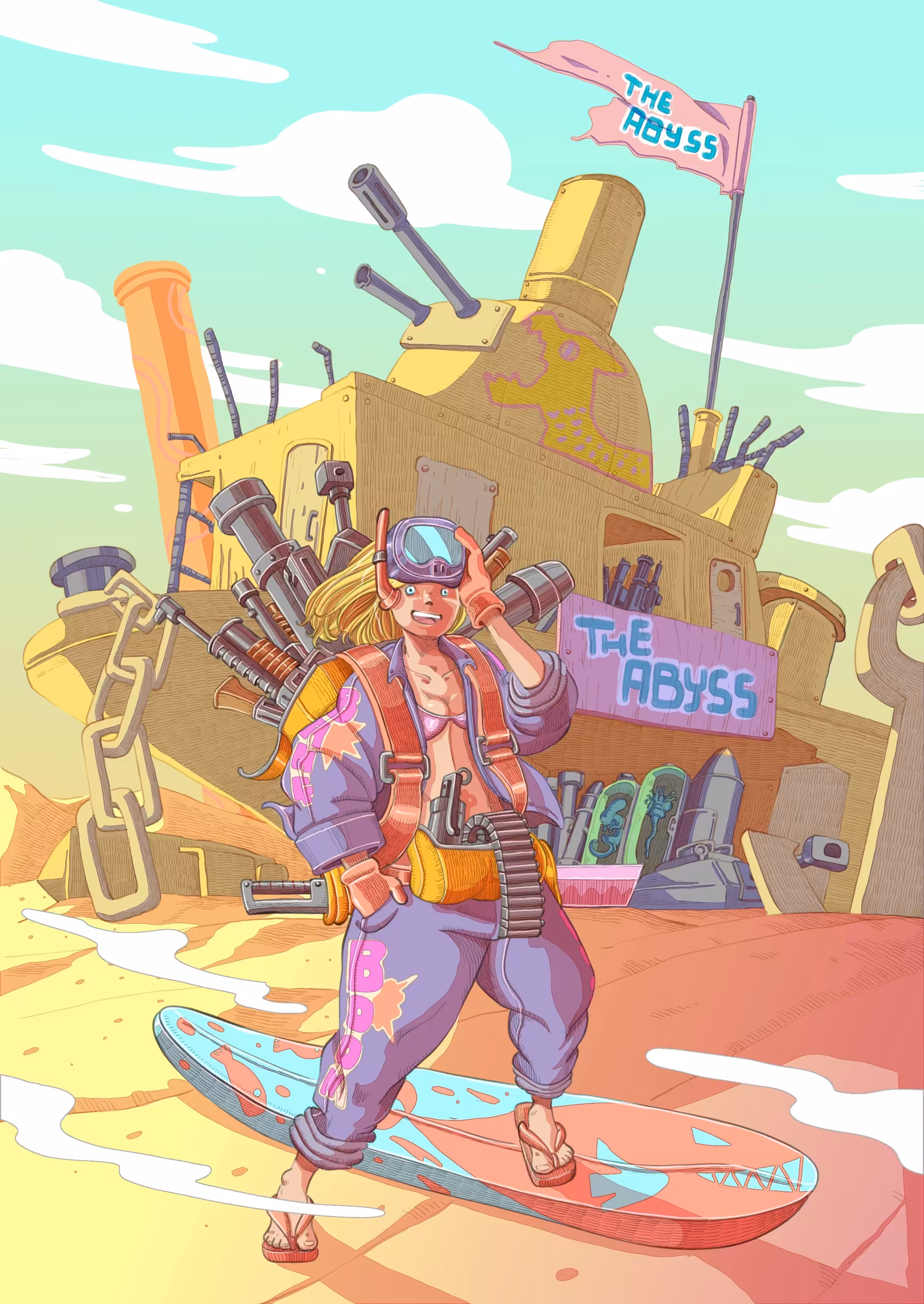 LORD OF THE ABYSS AND HER WEAPON SHOP