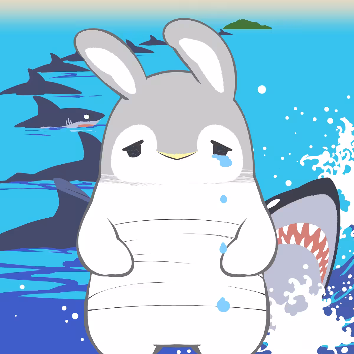 Tiny Penpen Collection: Tiny Penpen #0008 The White Rabbit of Inaba