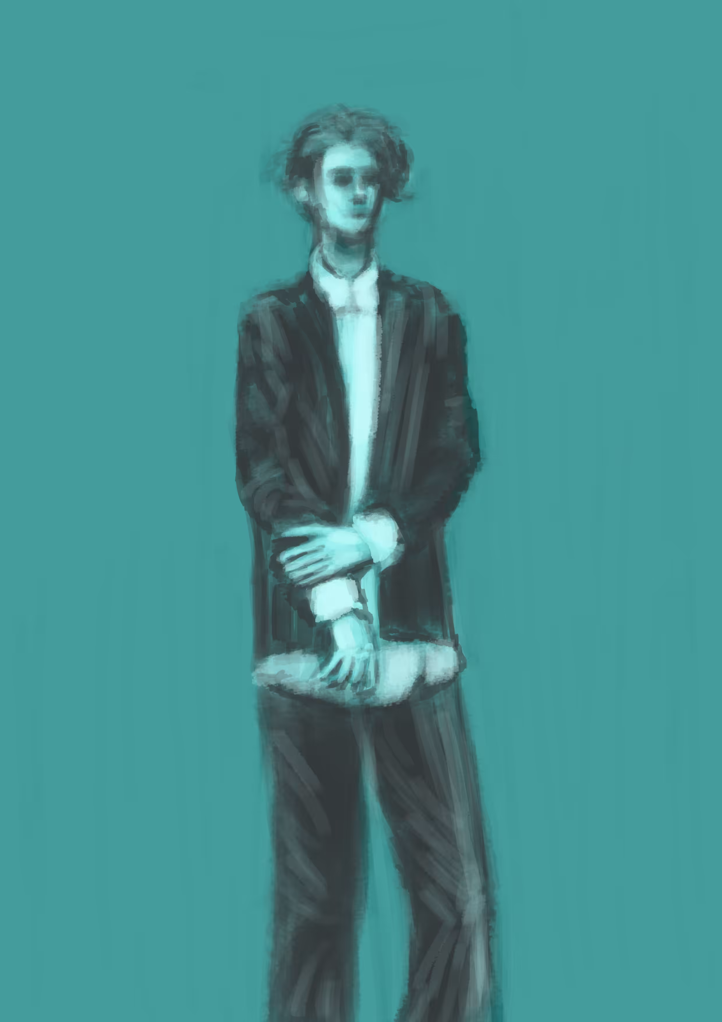 PEOPLE ON THE STREET. SKETCHES