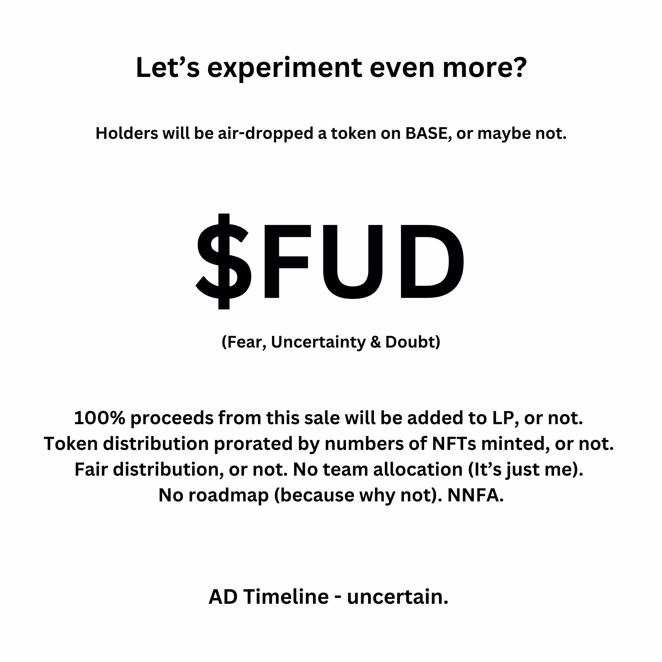 Experiment pushing even more boundaries.