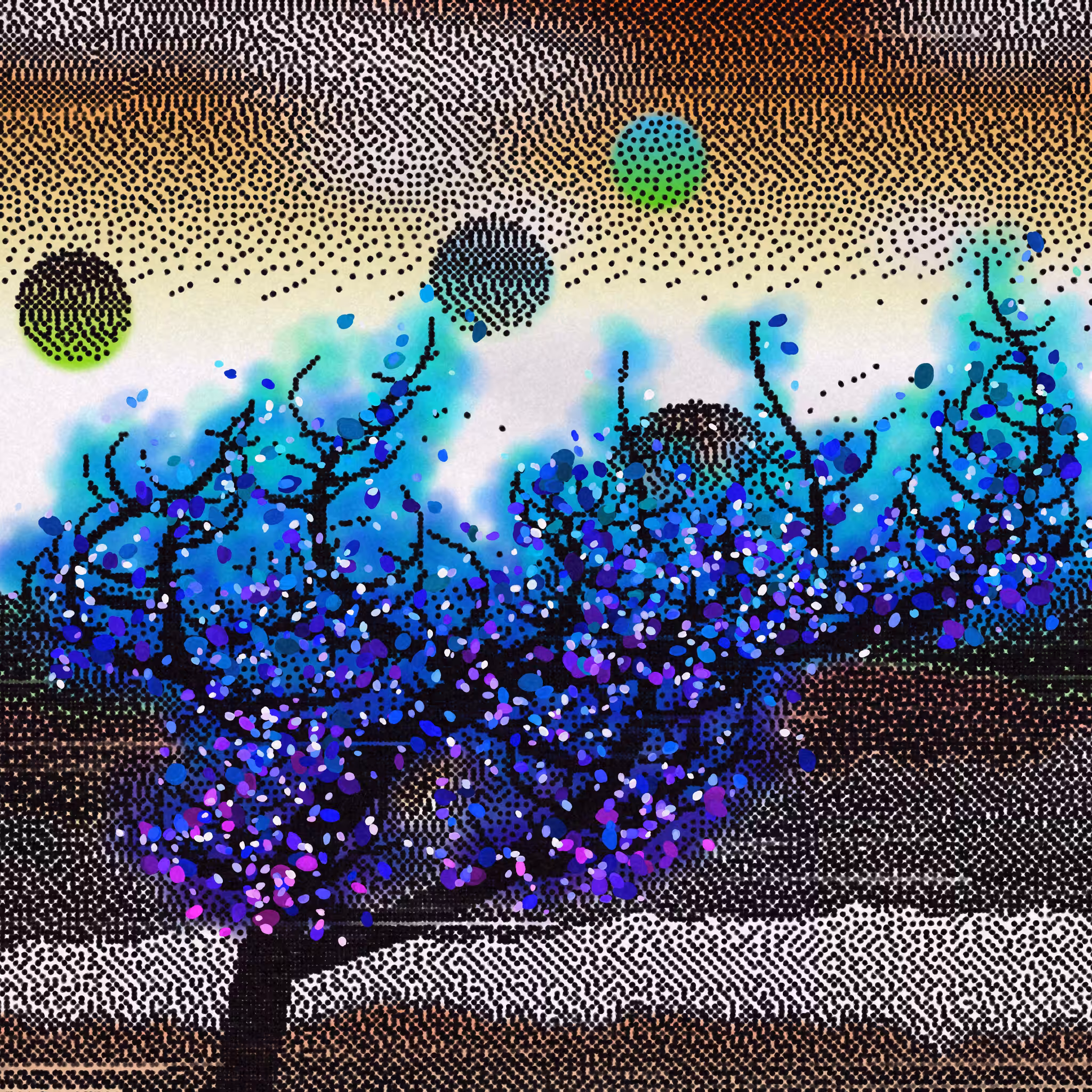 Dithered Branches #193