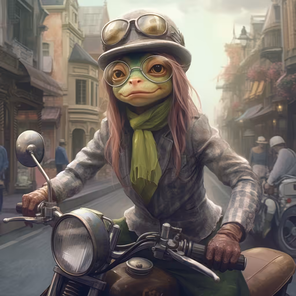 #12 Fifi the fabulous French frog