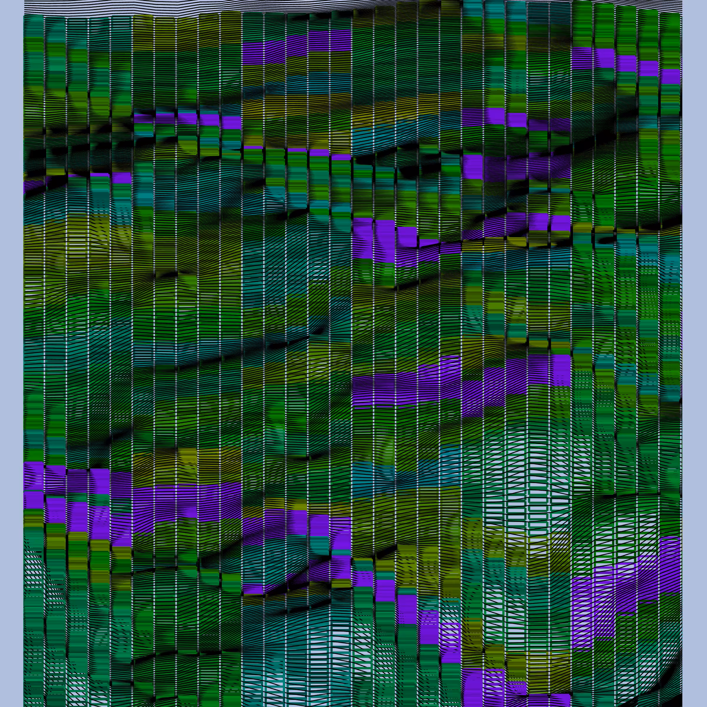 Rainbow mountains #41