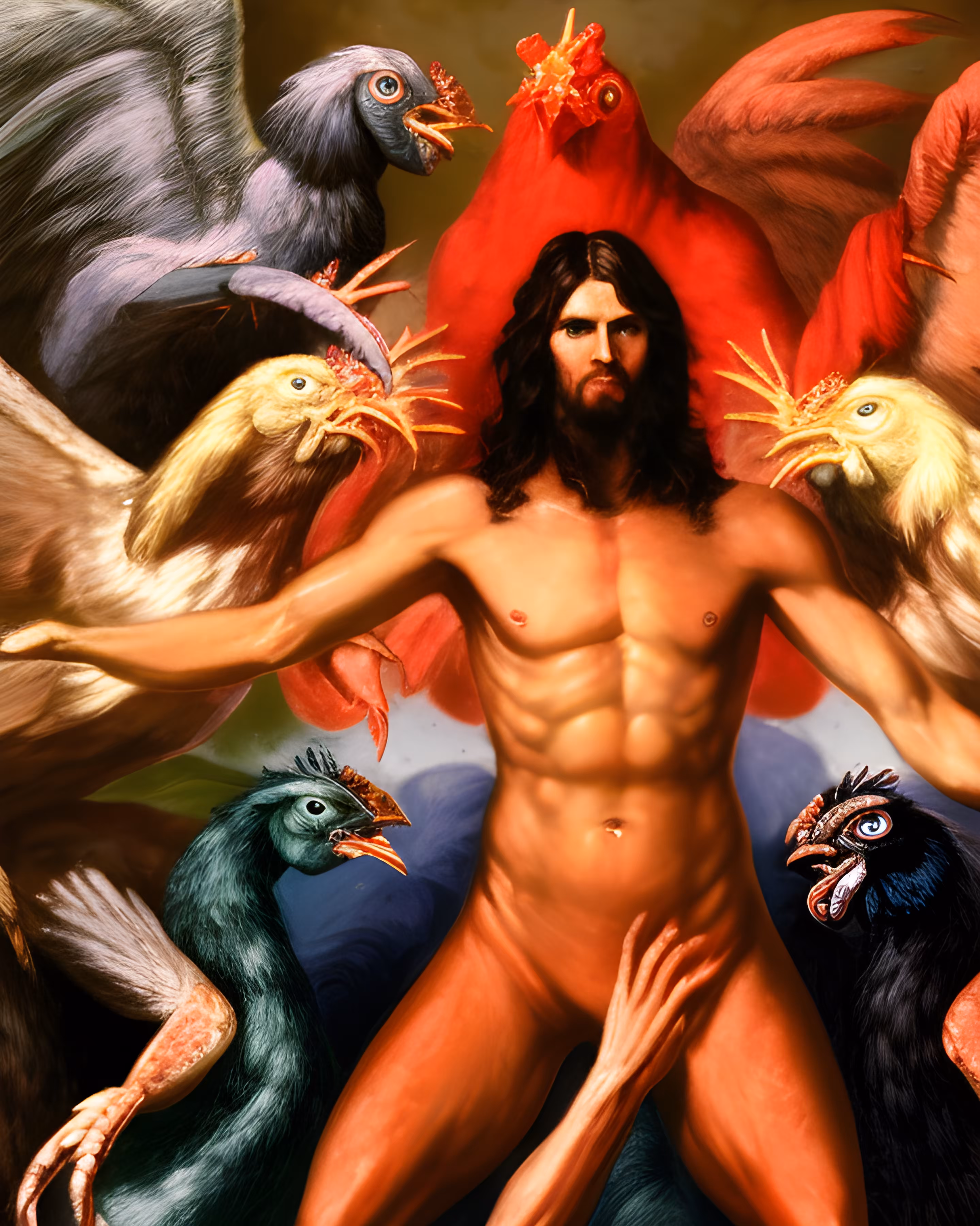 the colors freak out satan, and behind the gatekeepers, jesus attempted a coup on the CHICKEN PROPHETS 15