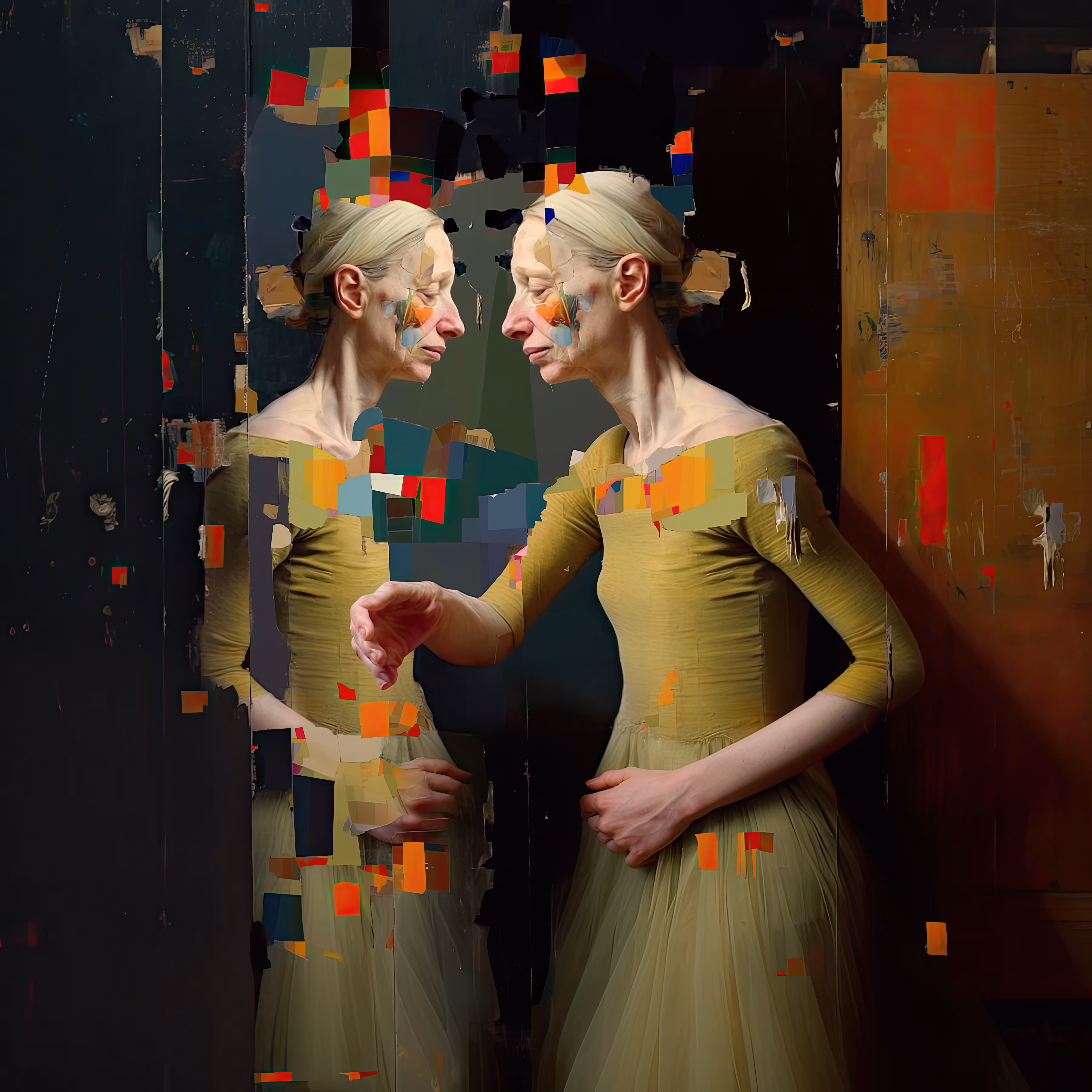 Ephemeral Strokes: Invisible Bonds