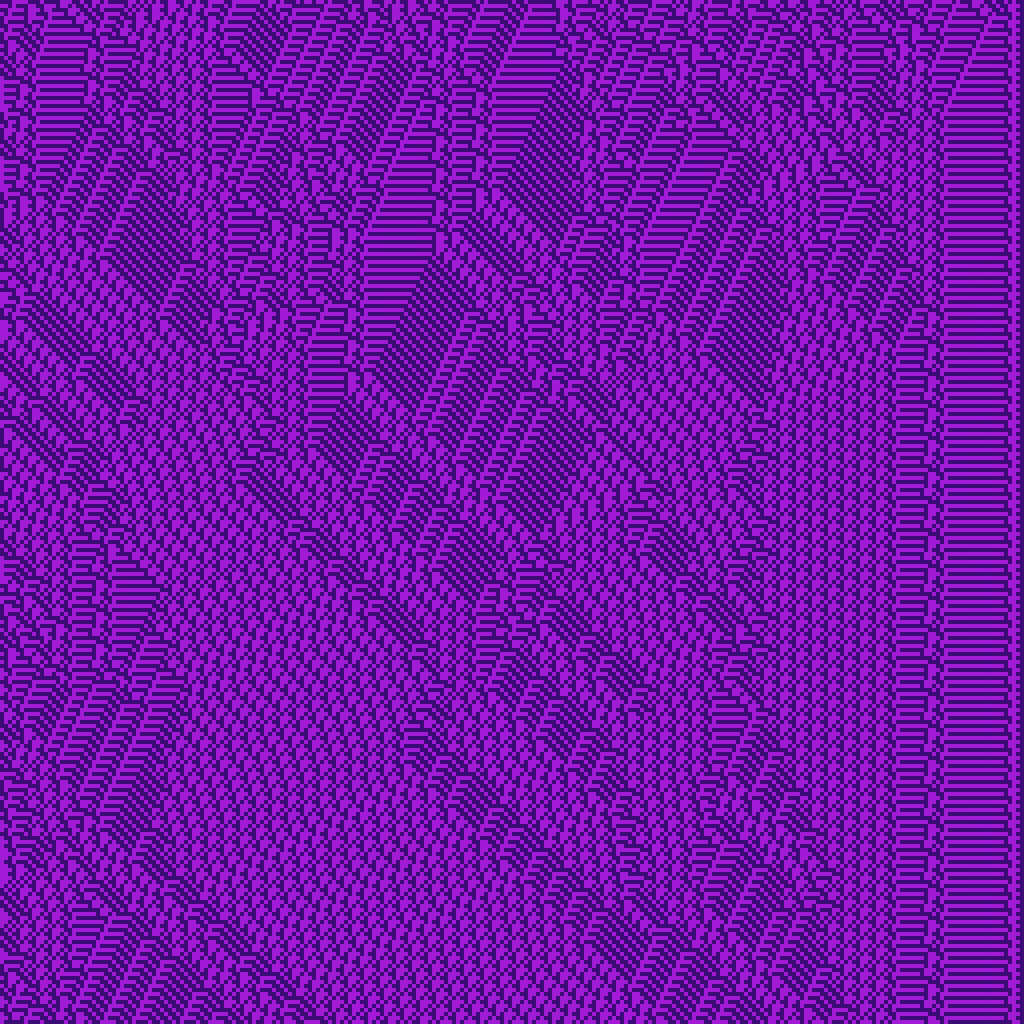 Blending Neighbors Cellular Automata #35