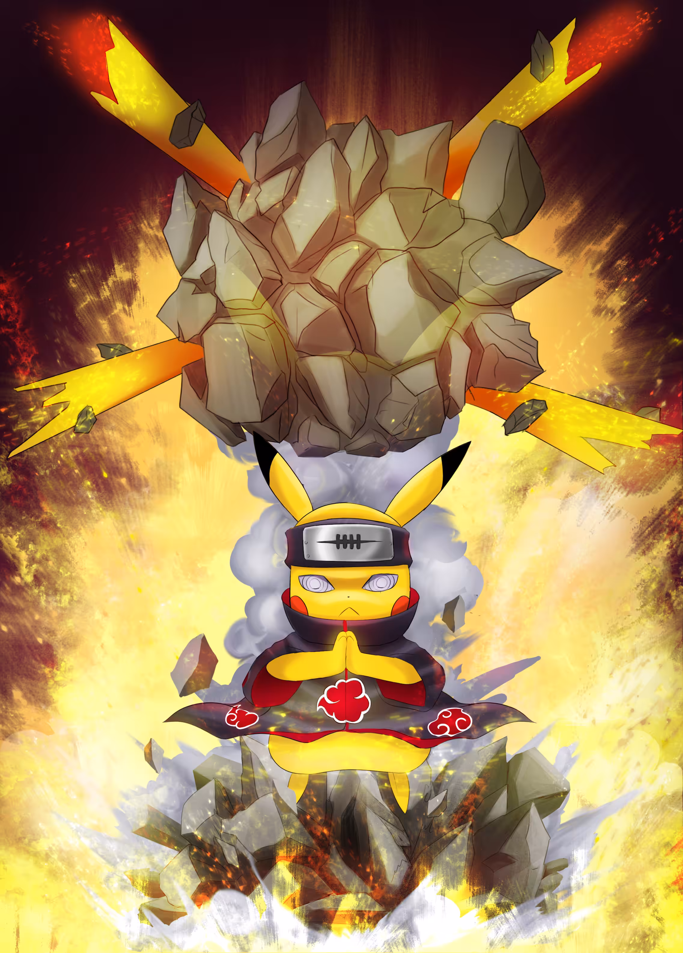 Chibaku Tensei - Pikachu cos Nagato Pain