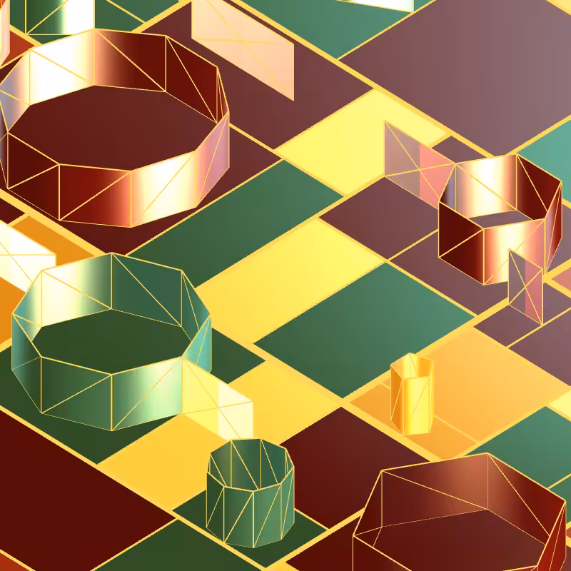 Geometric city #92