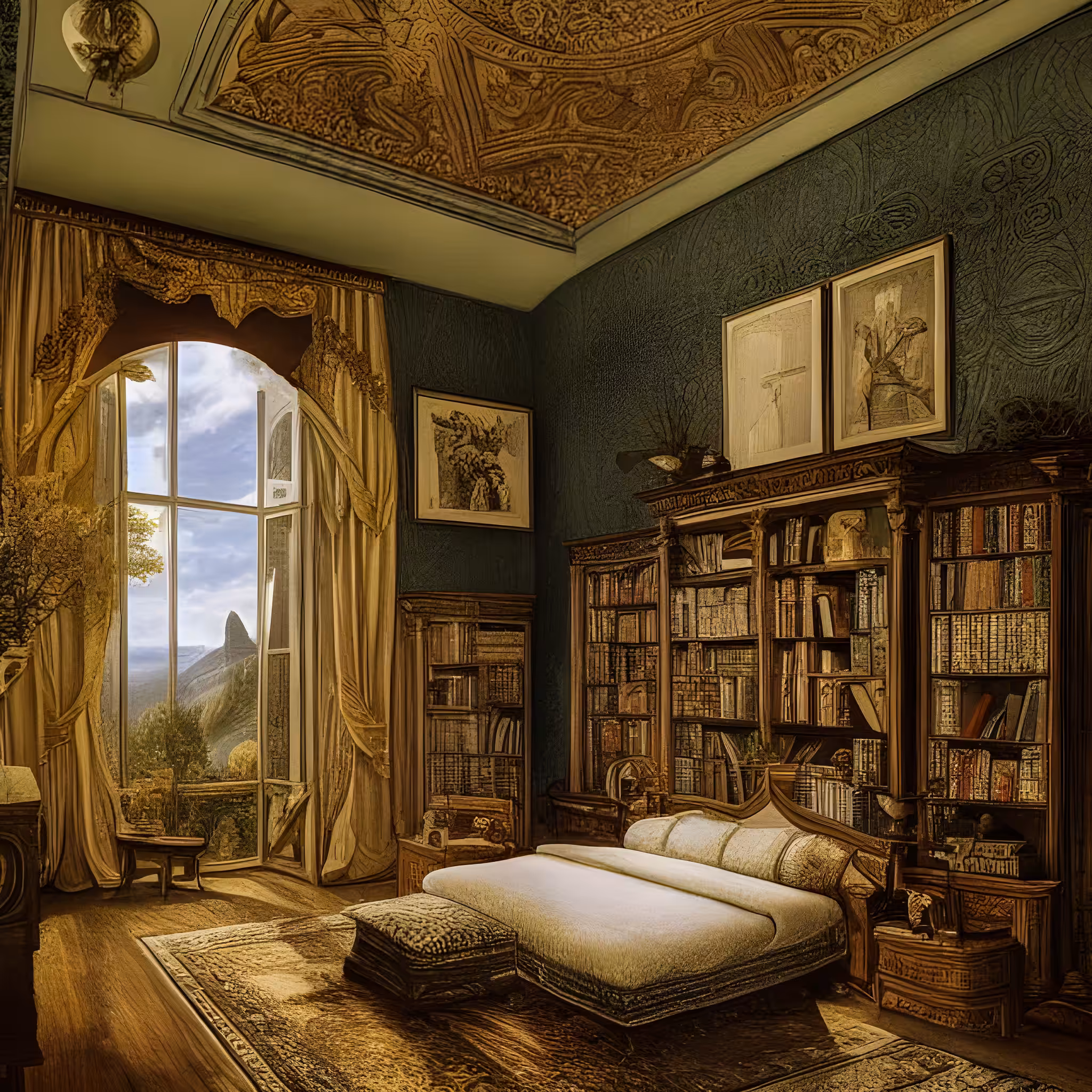 The Reader's Bedroom