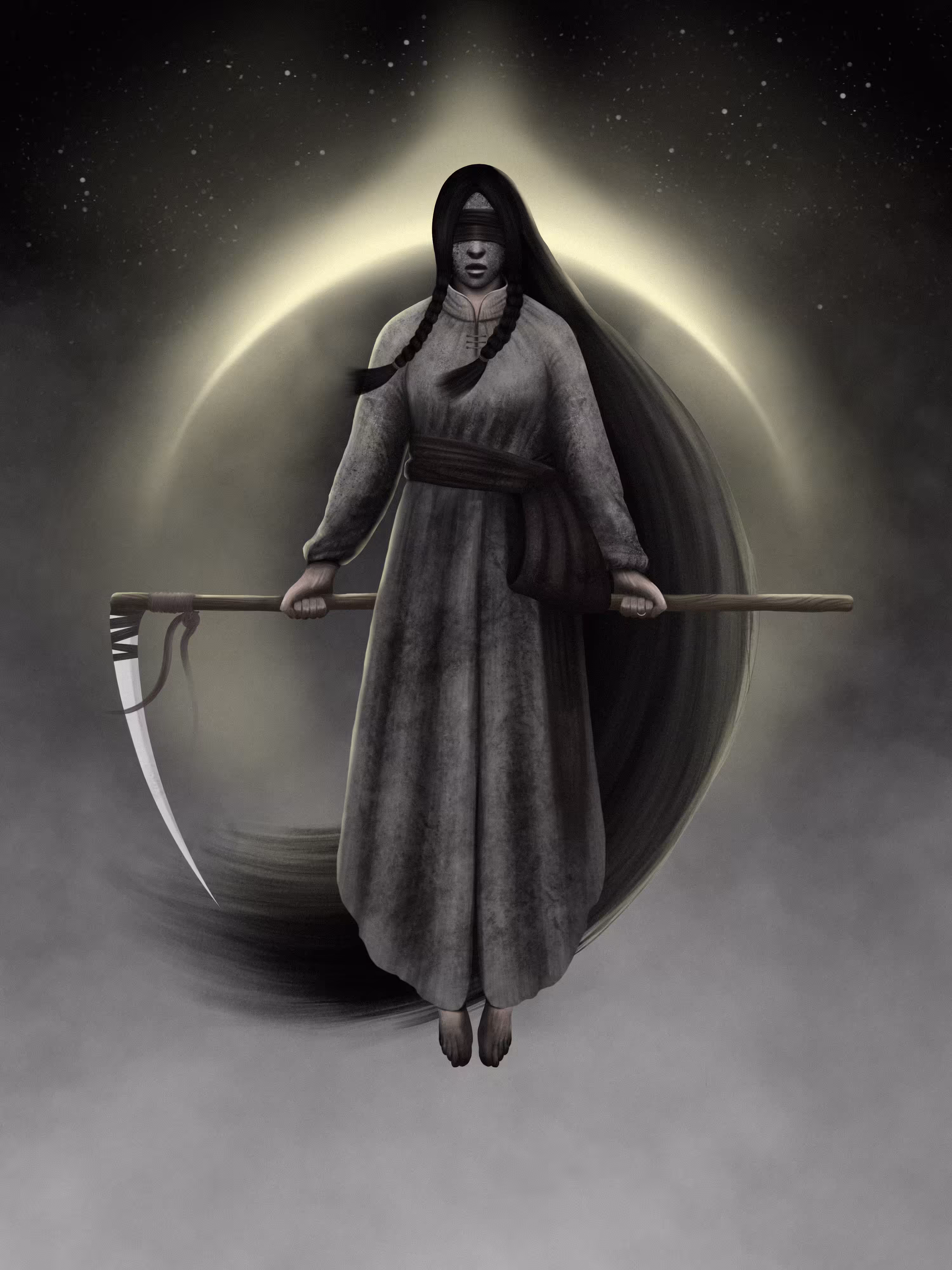 The shepherdess.