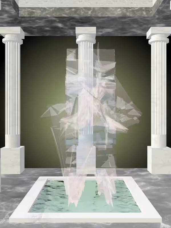 HeavenComputer: The Fading Praying Pastel Pearl Man #614