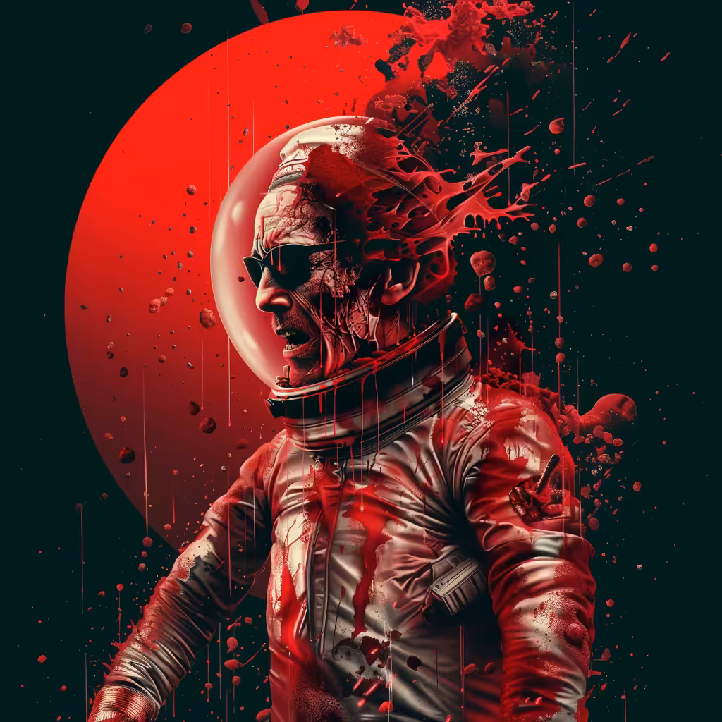 Abstract Cosmonaut Mr. Billy