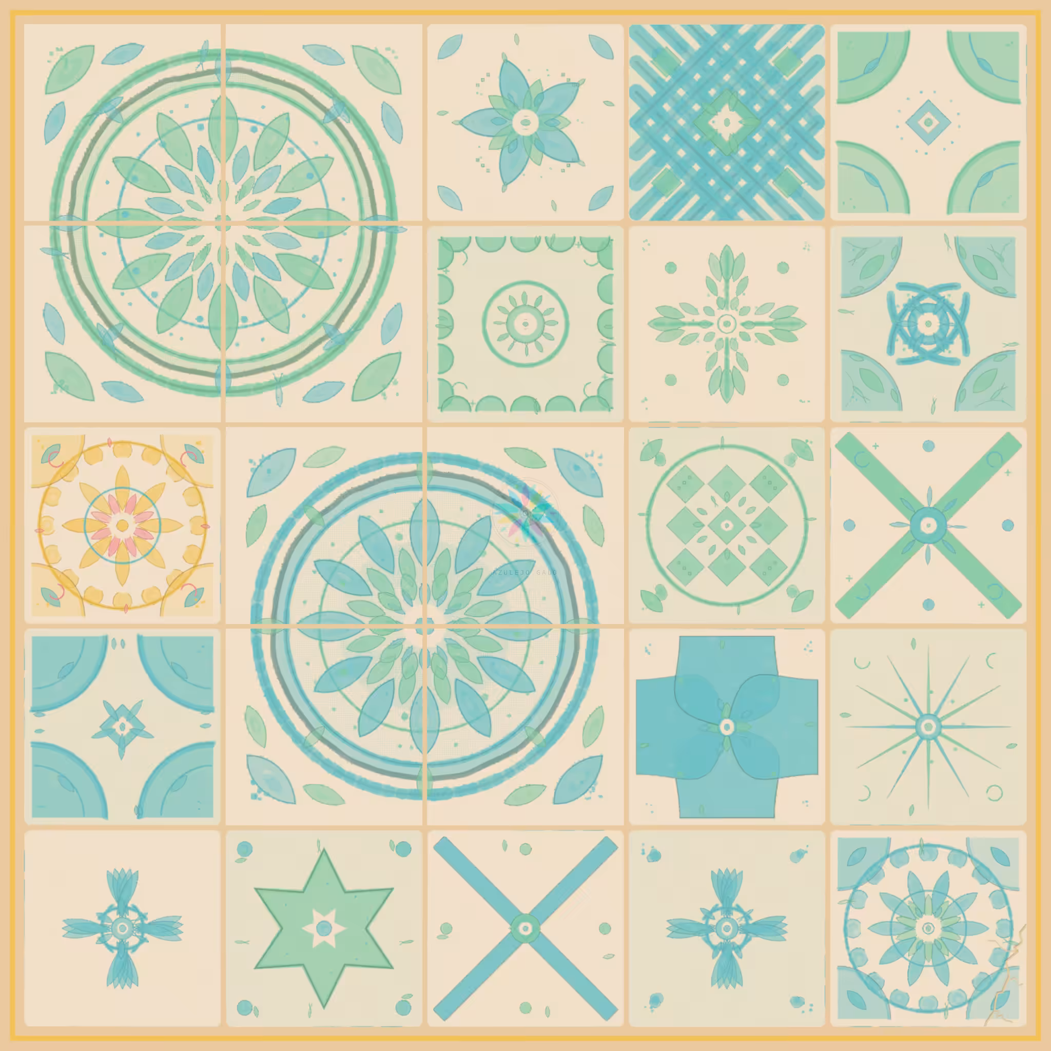 Azulejo Galo by Bryan Brinkman #123