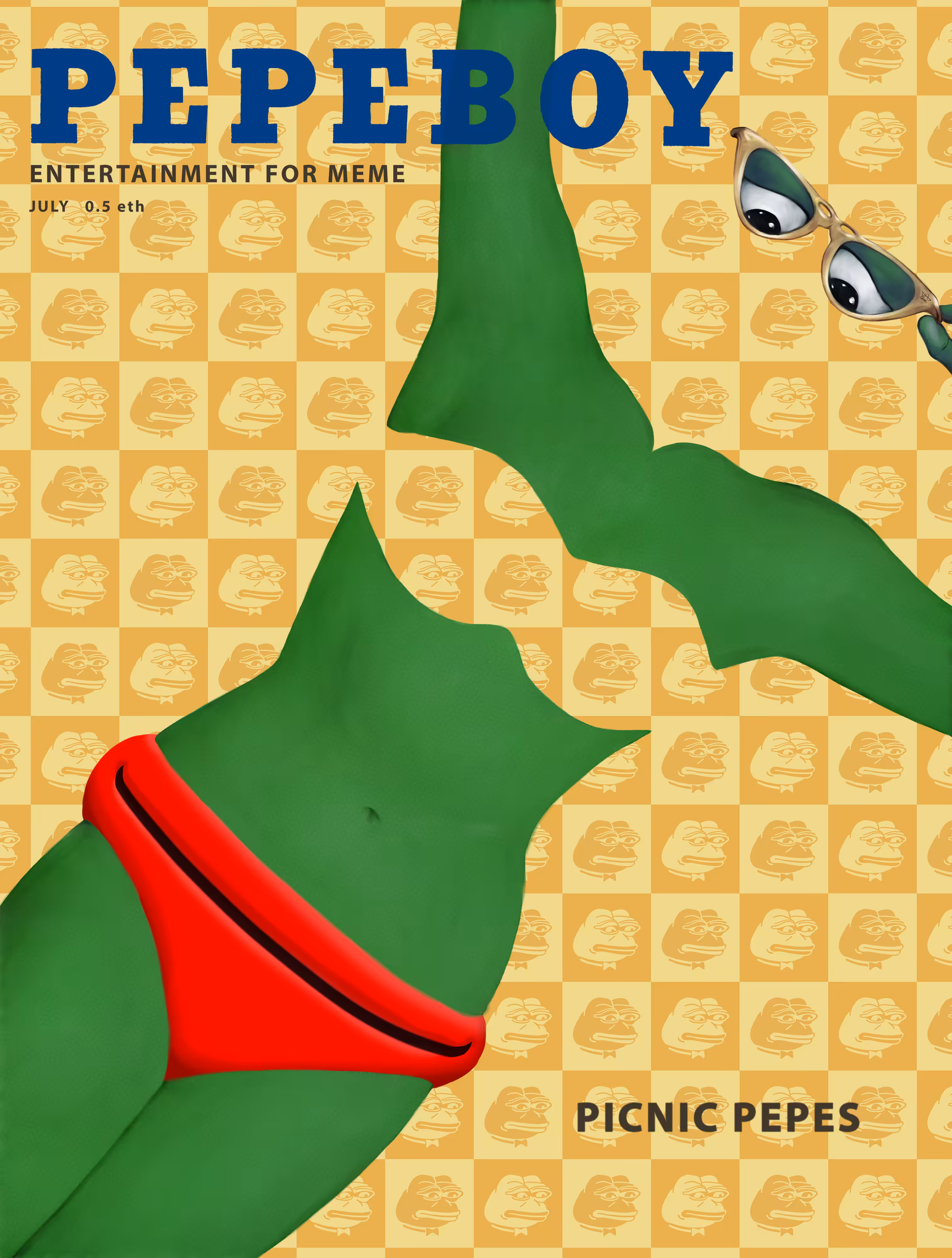 PEPEBOY magazine July 1958 - Picnic Pepes