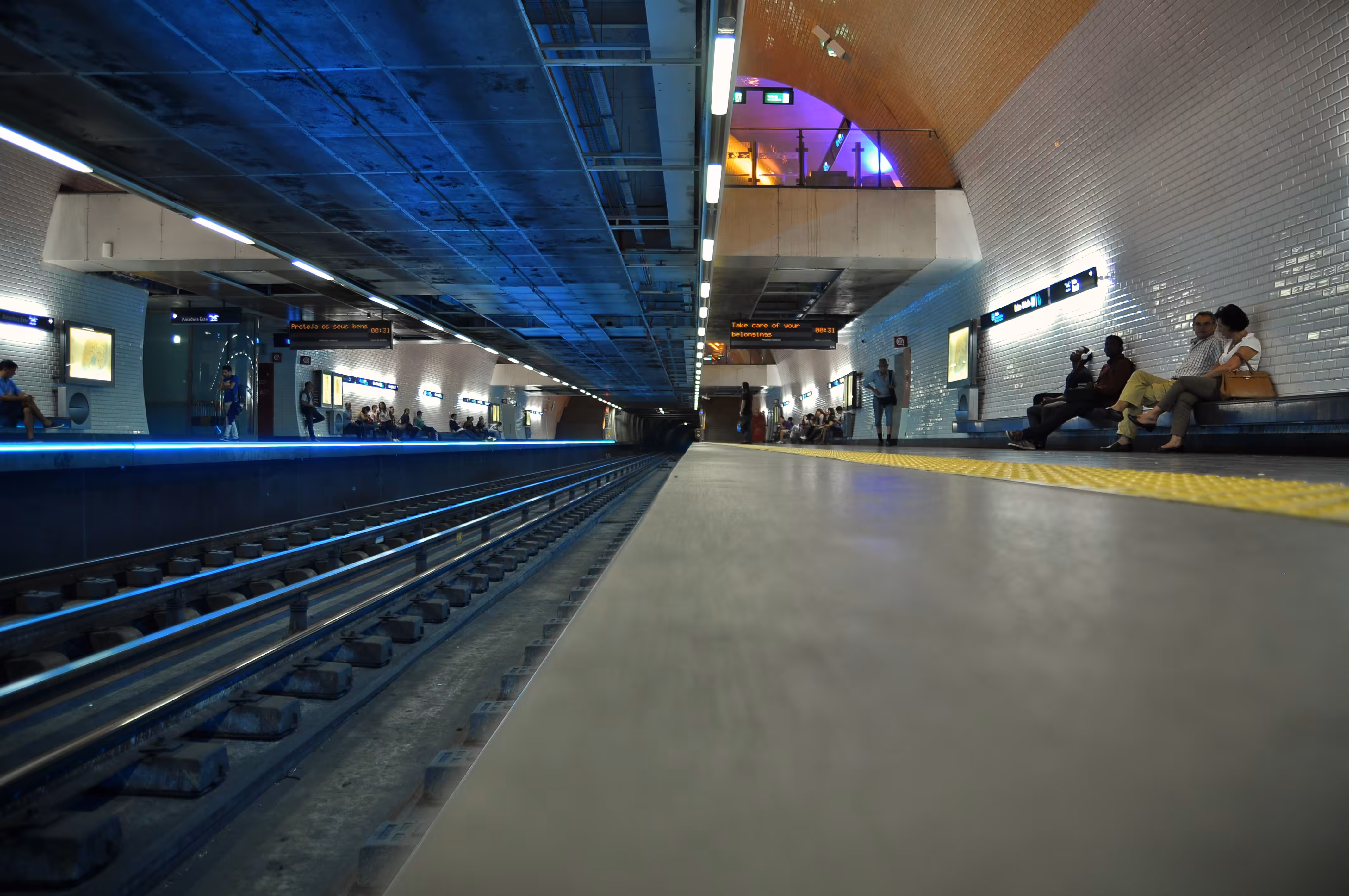 My eyes have seen you: Waiting at the station