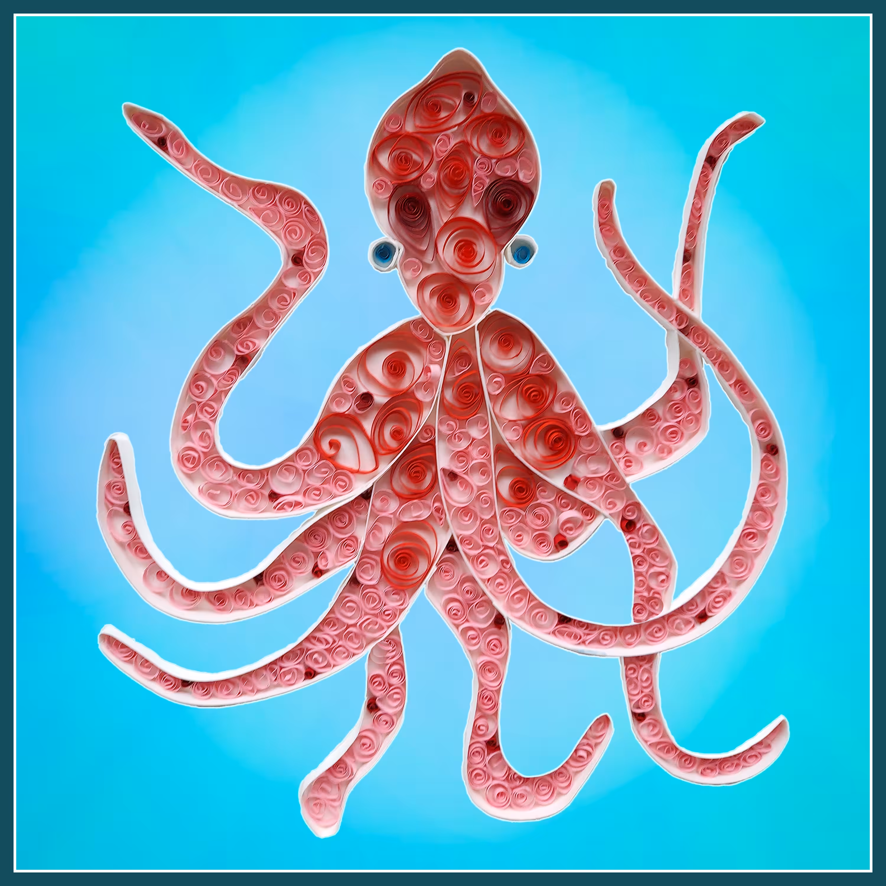 Paper Craft Octopus