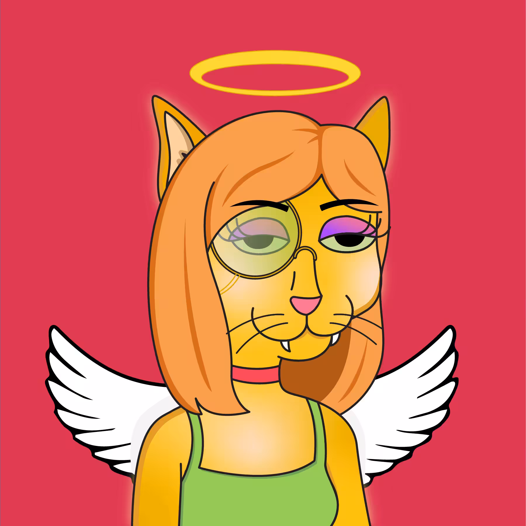 Girl Cats Club: Girl Cat #7