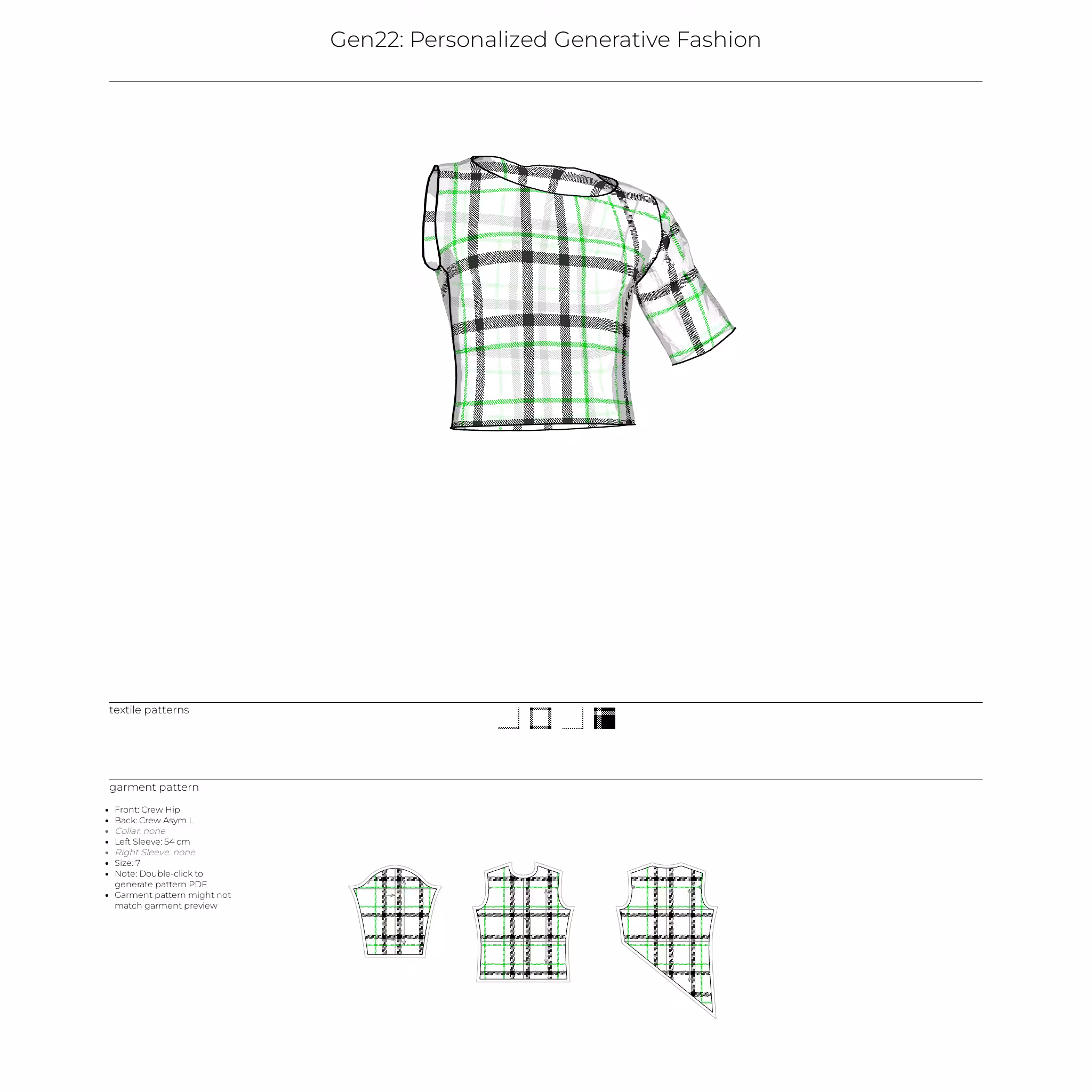 Gen22: Personalized Generative Fashion #42