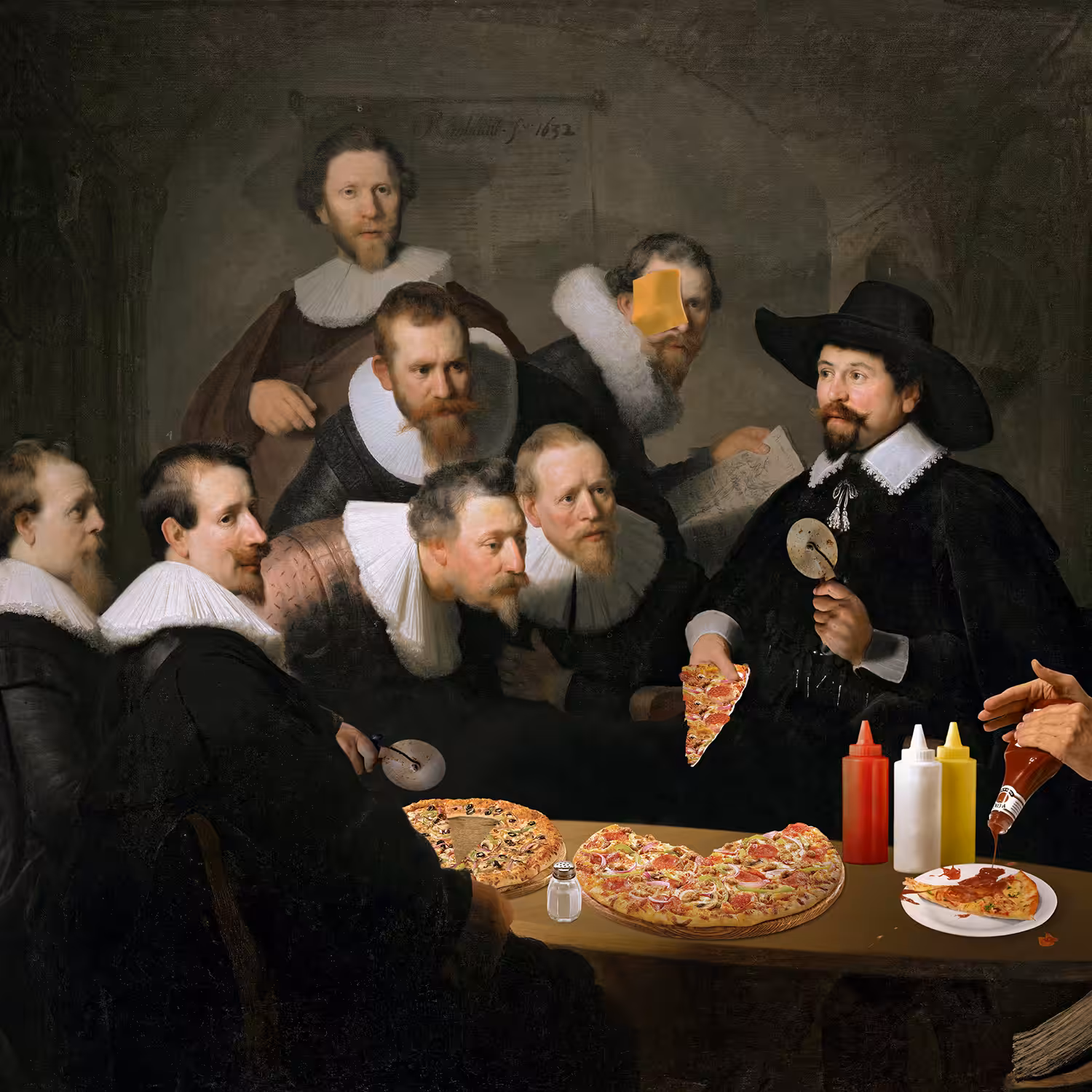 The Pizza Lesson of Dr. Nicolaes Tulp