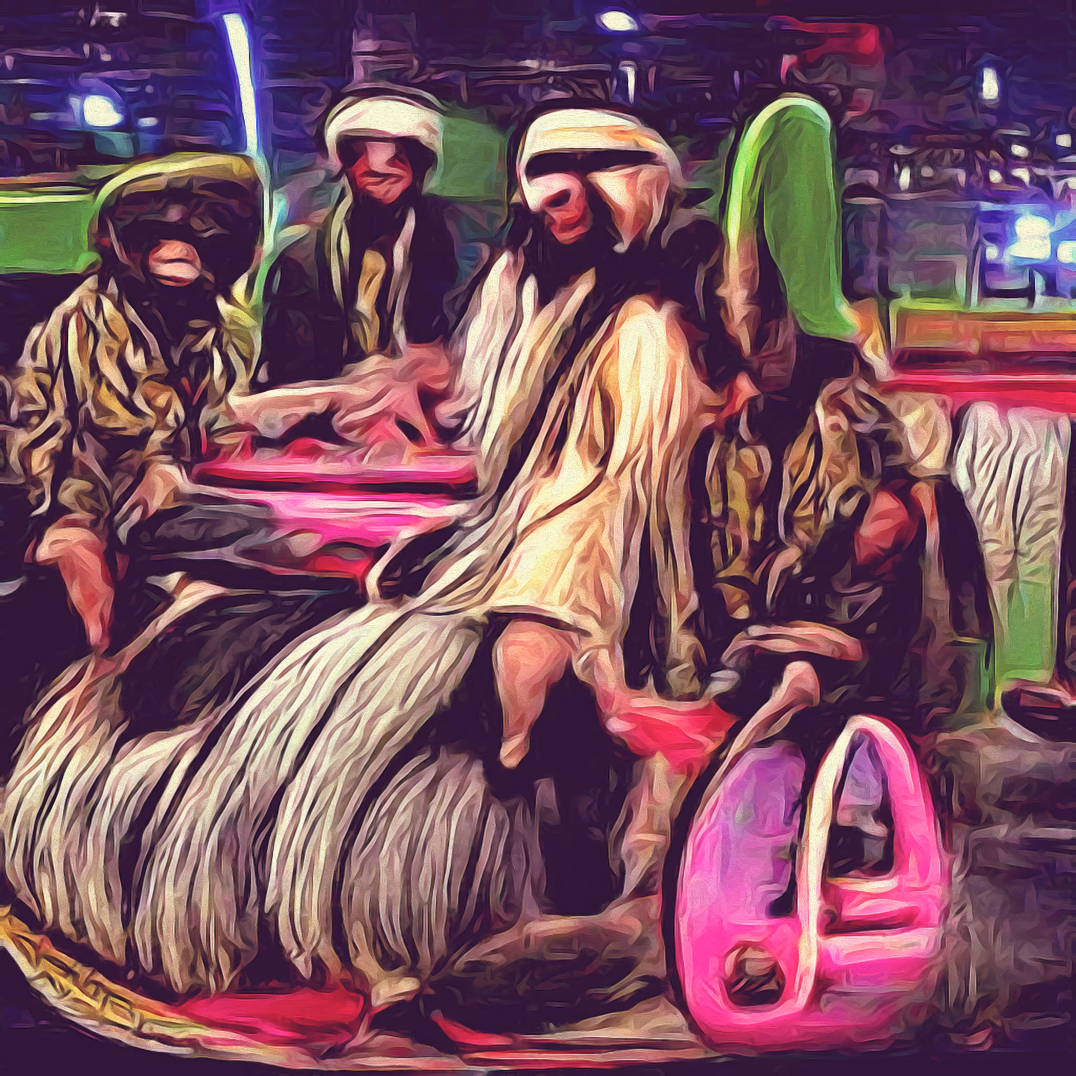 Talibans on bumper cars #7