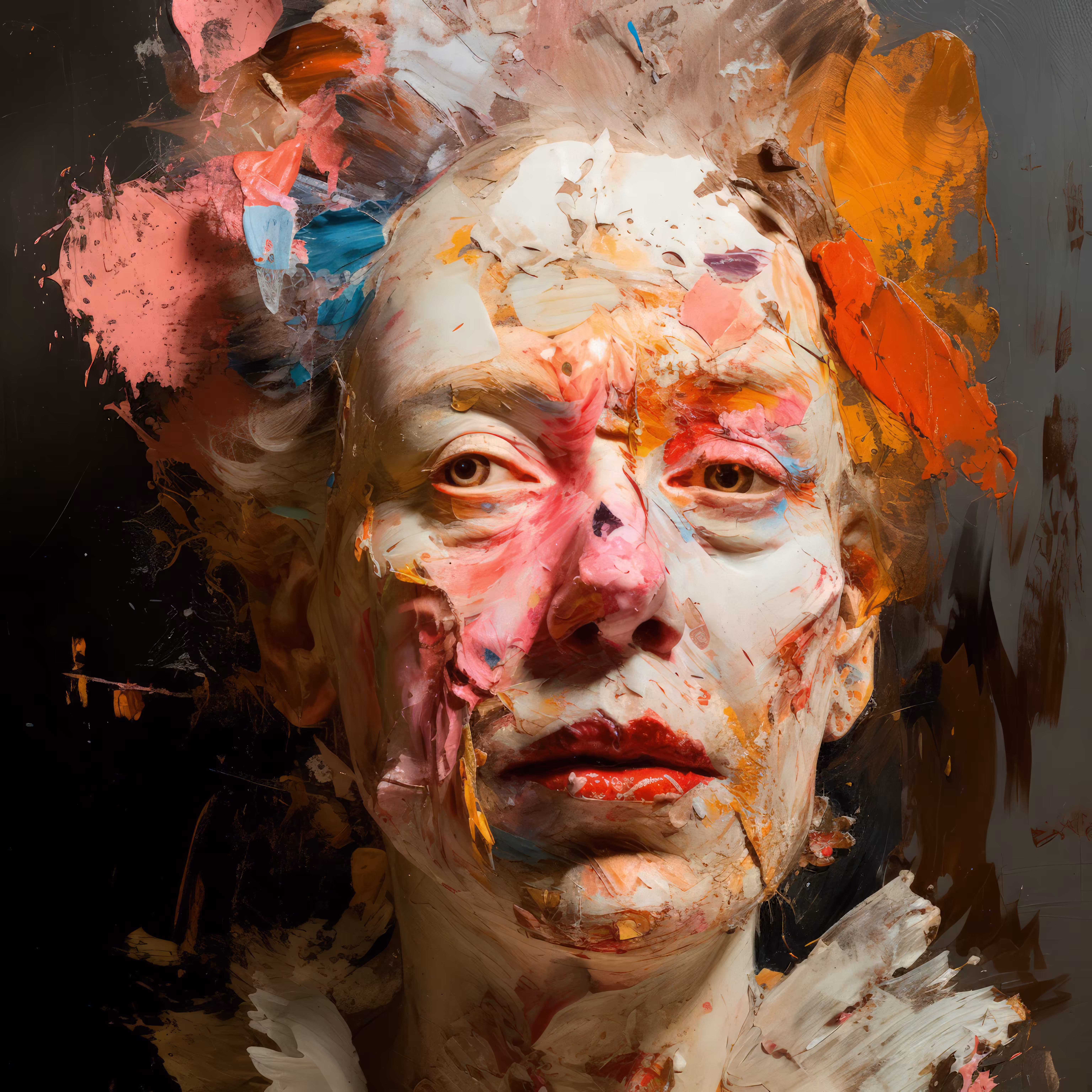 Painted Heads: #11