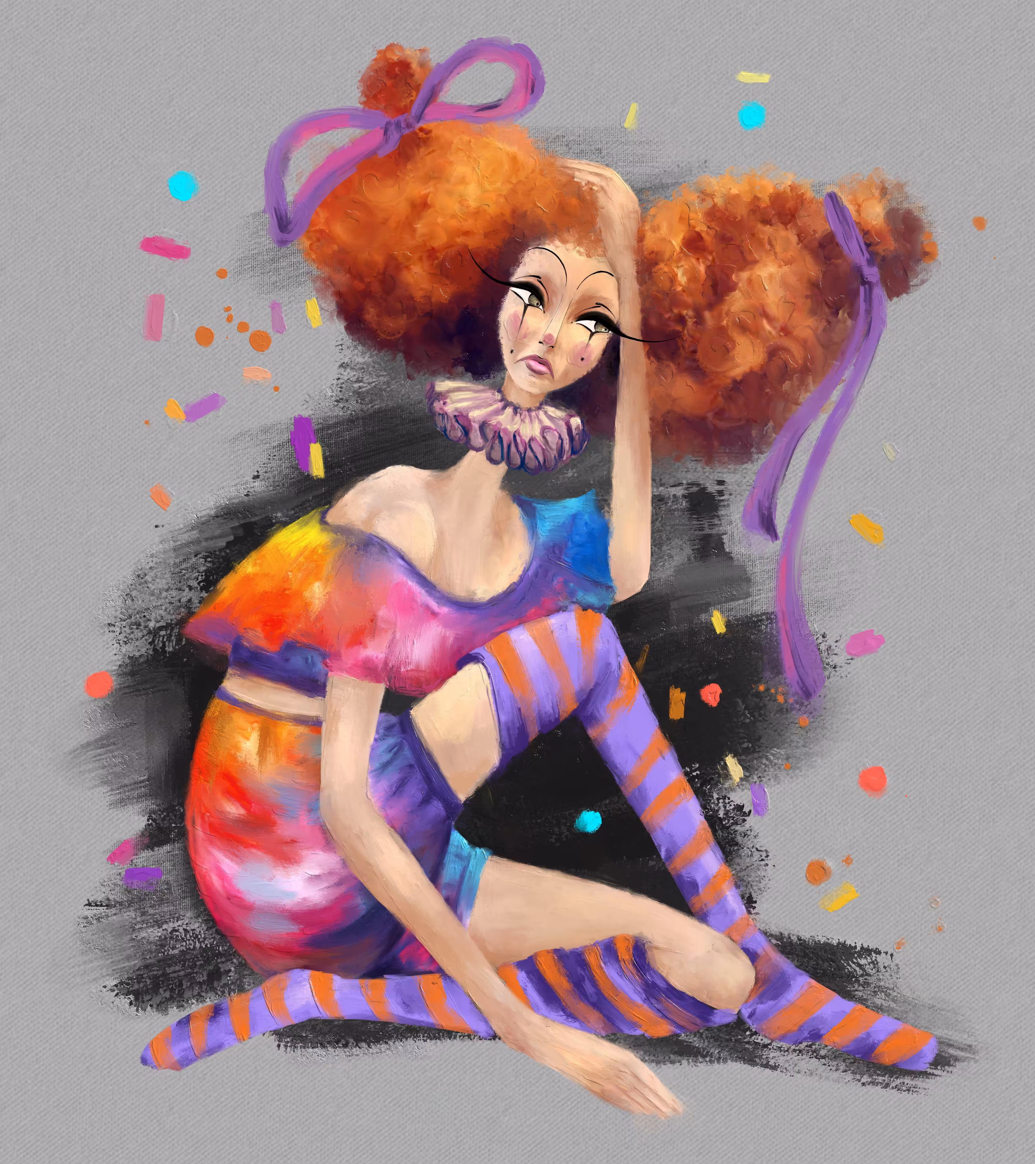 Probably a clowness