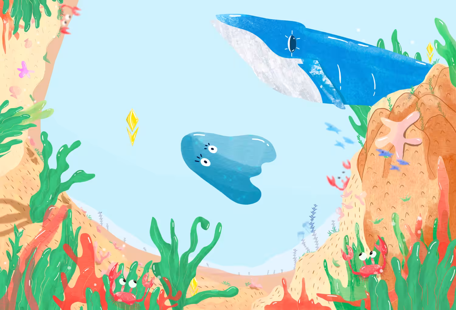 GASBY on journey under the sea