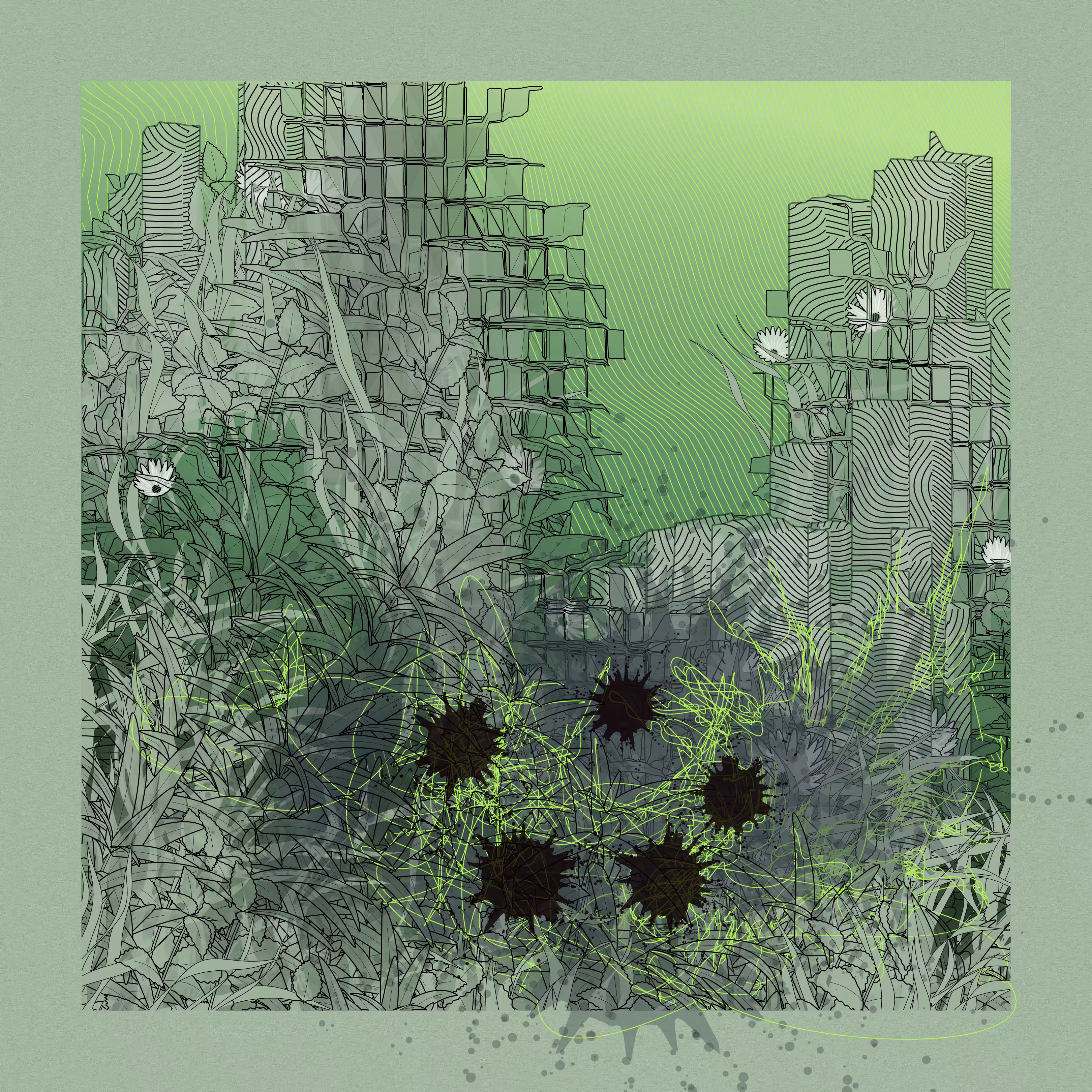 Landscape with Carbon Capture #1607