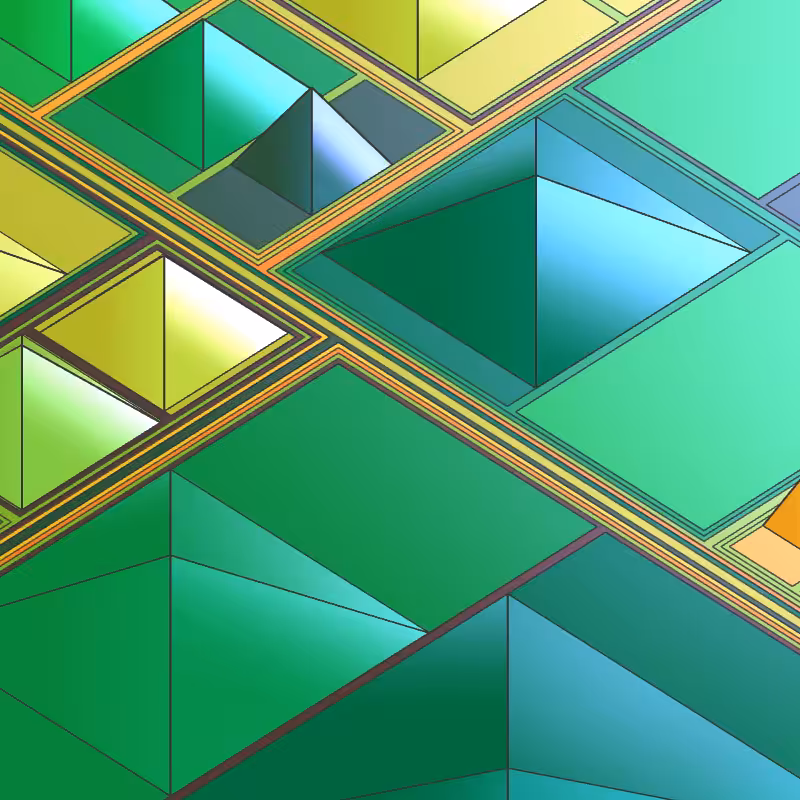 Geometric city #226