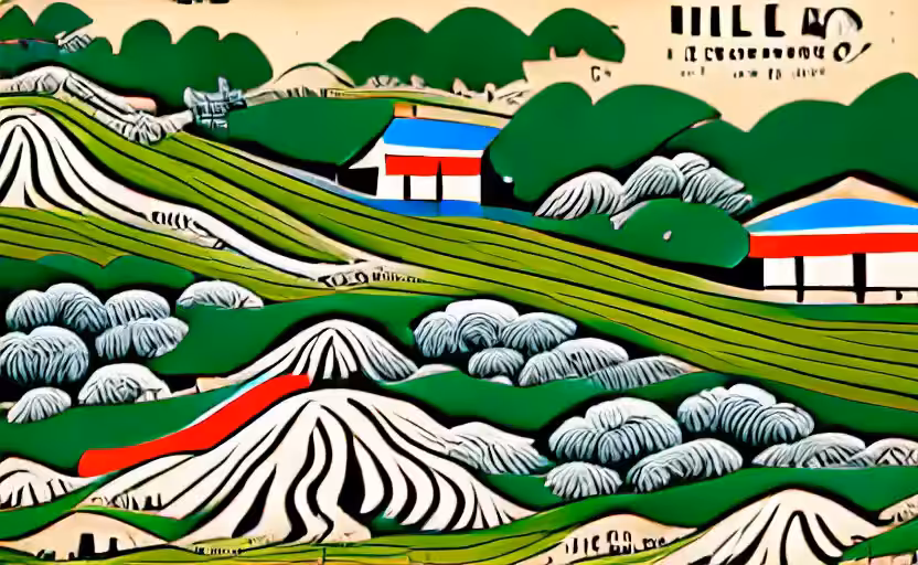 Ukiyo-e Landscape 1
