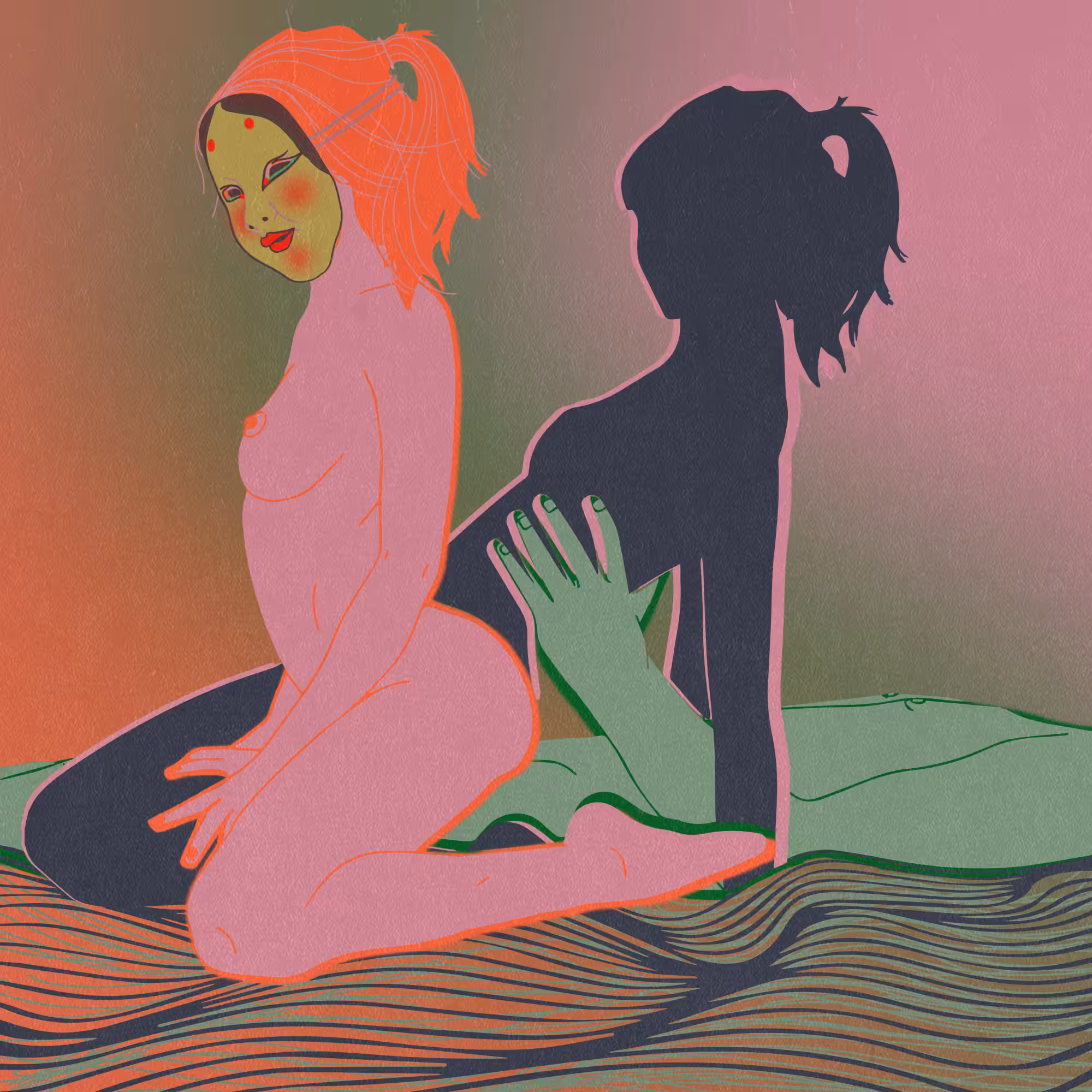 I want to see myself in my dreams although through my own shadow