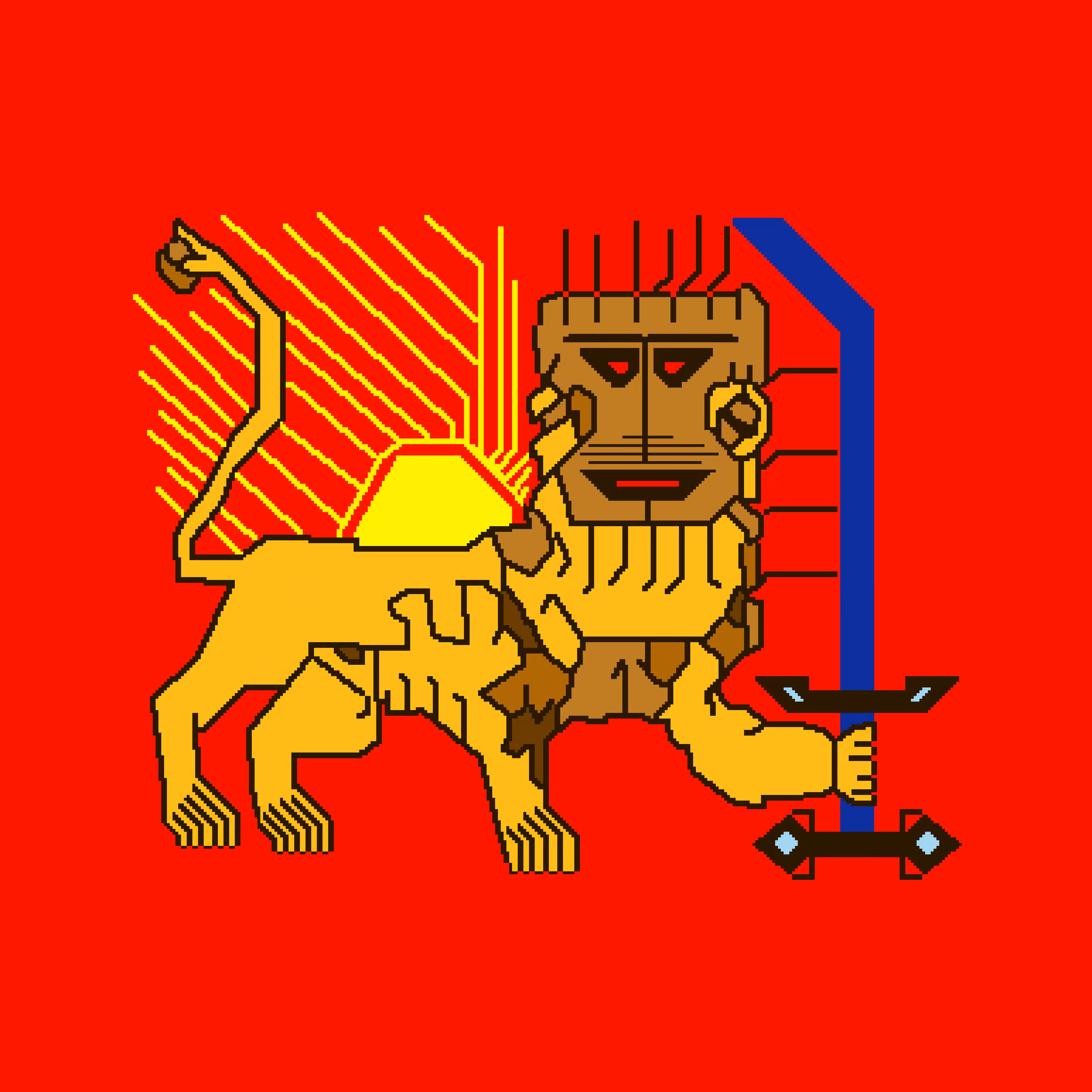 Lion Rug #2