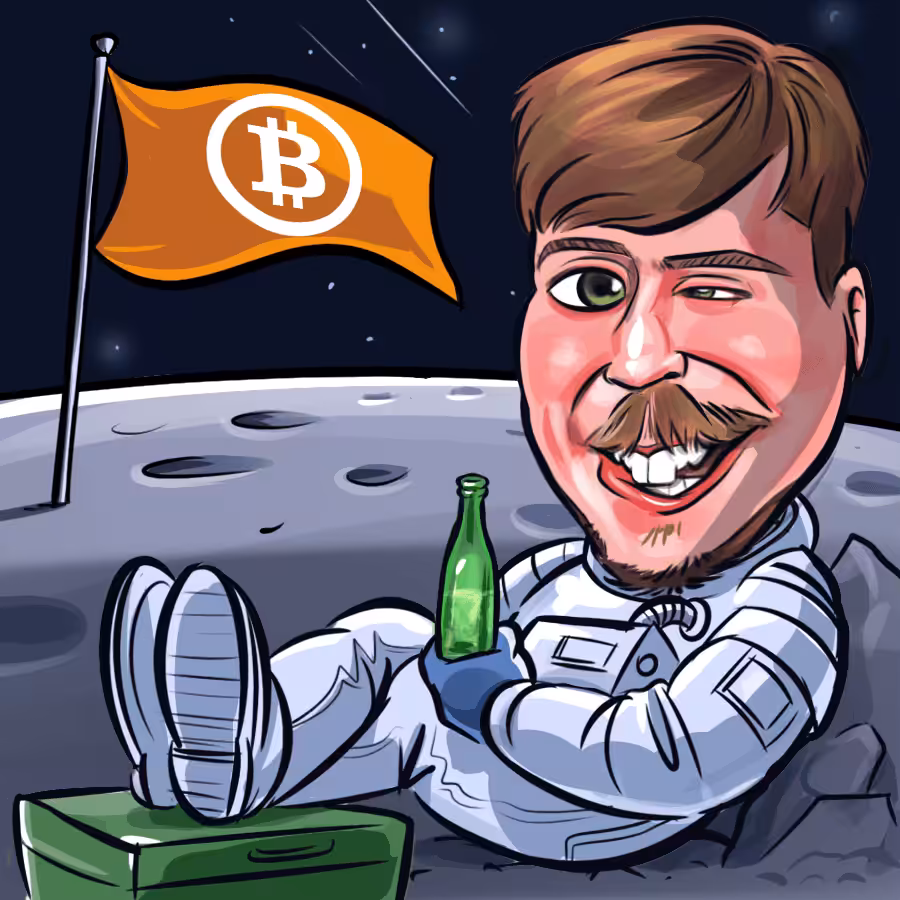 CryptoDrunk #42: MrBeast - "I'll be sending a million in Bitcoin to the moon"