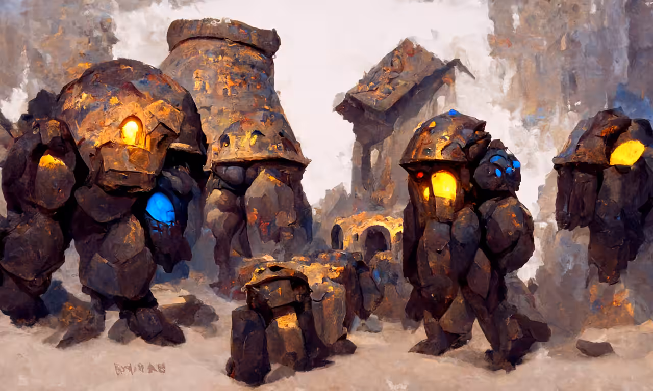 The Ravager Golems