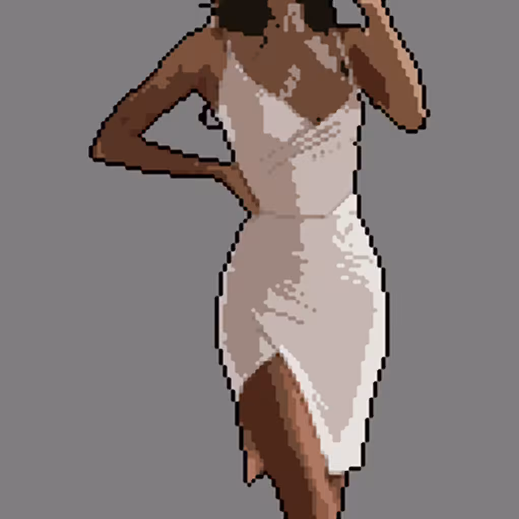 Mary #02 Pixel Girl