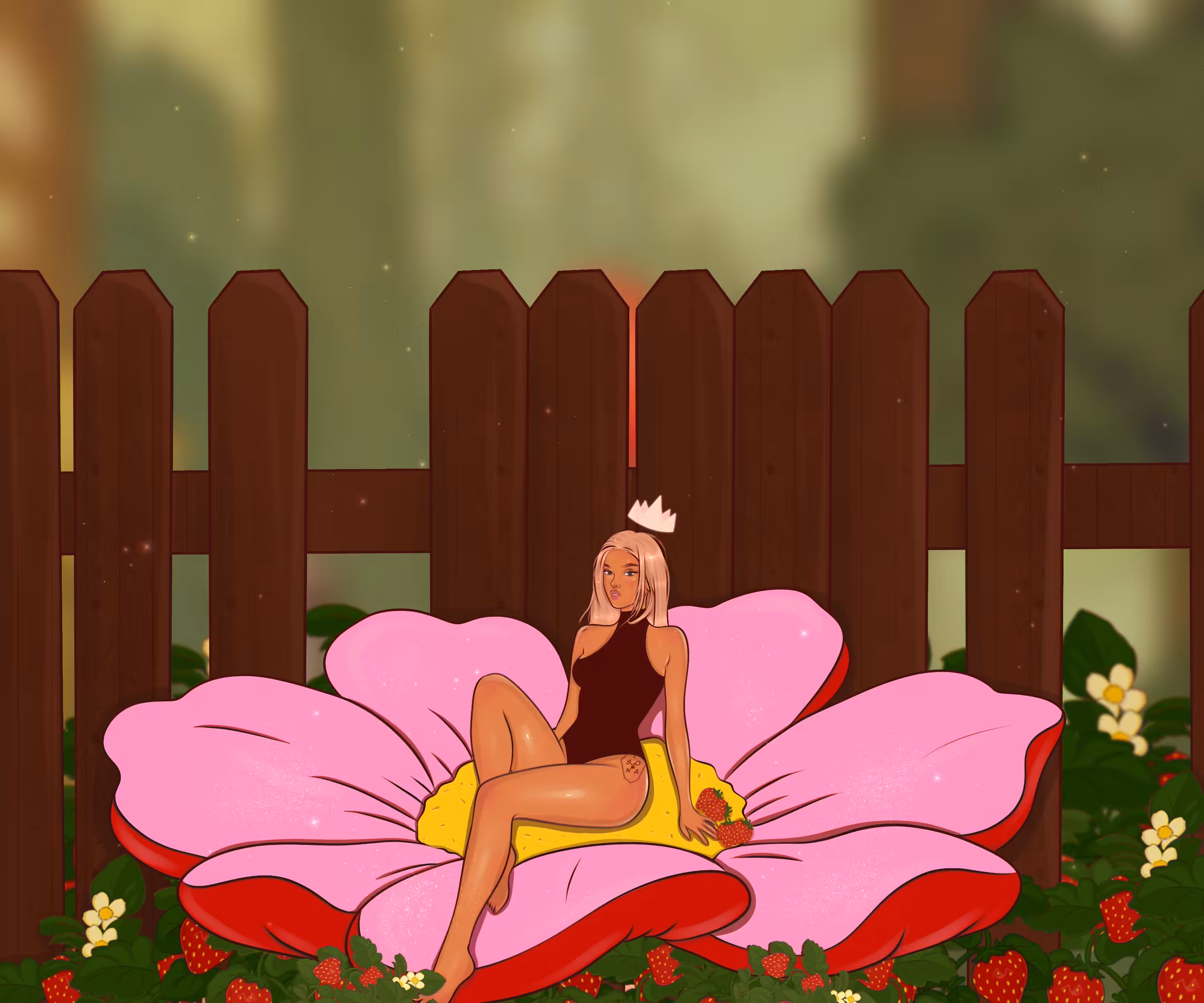 Strawberry Throne