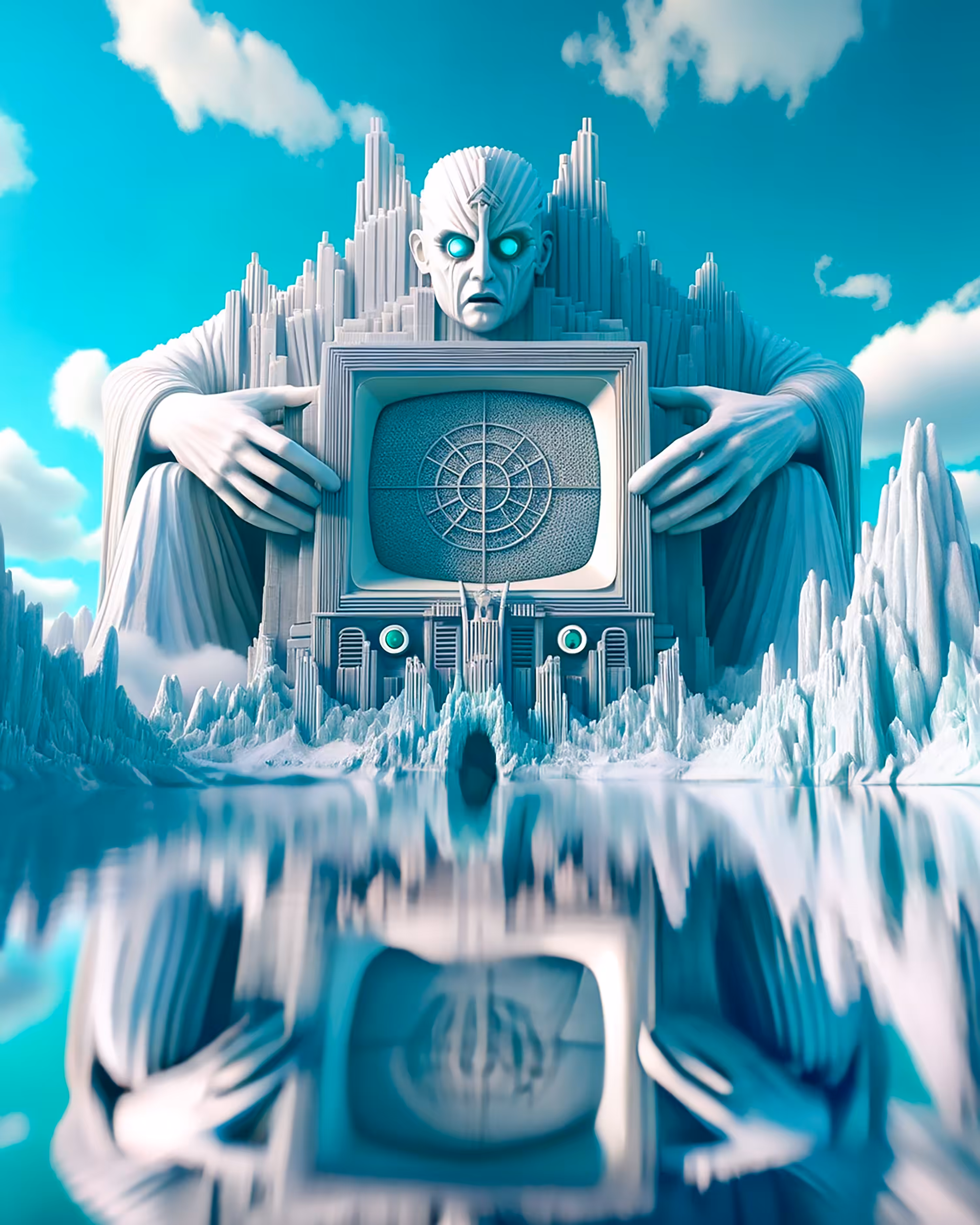 Guardian of a Glacial Castle