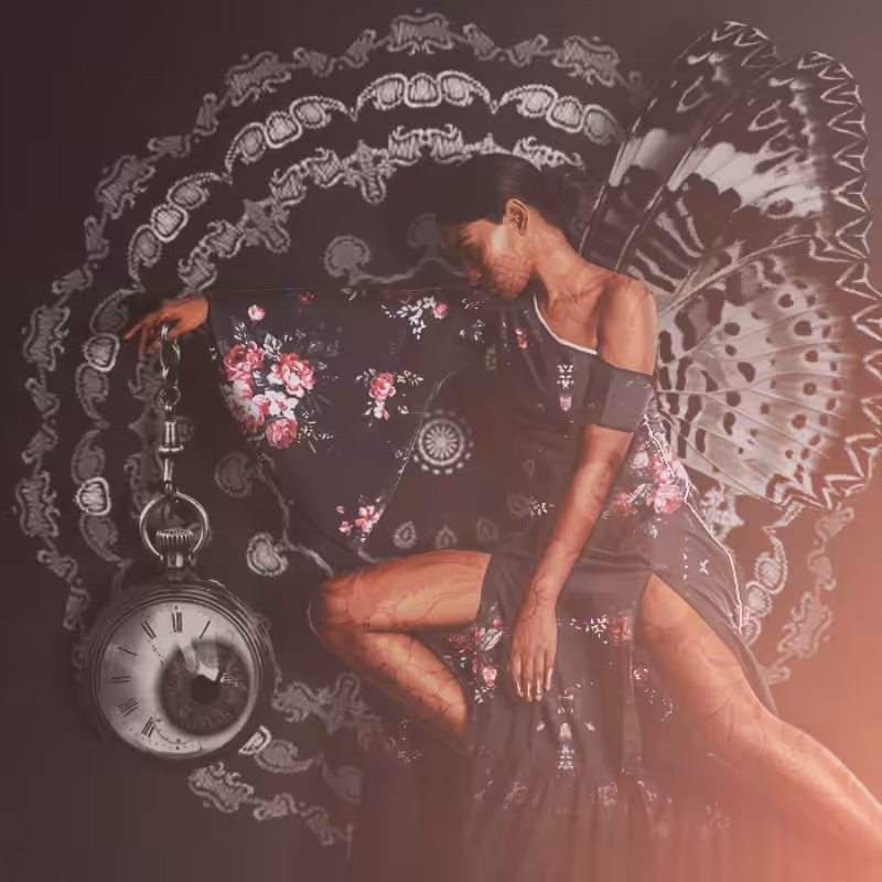 Time morphs into itself. #14